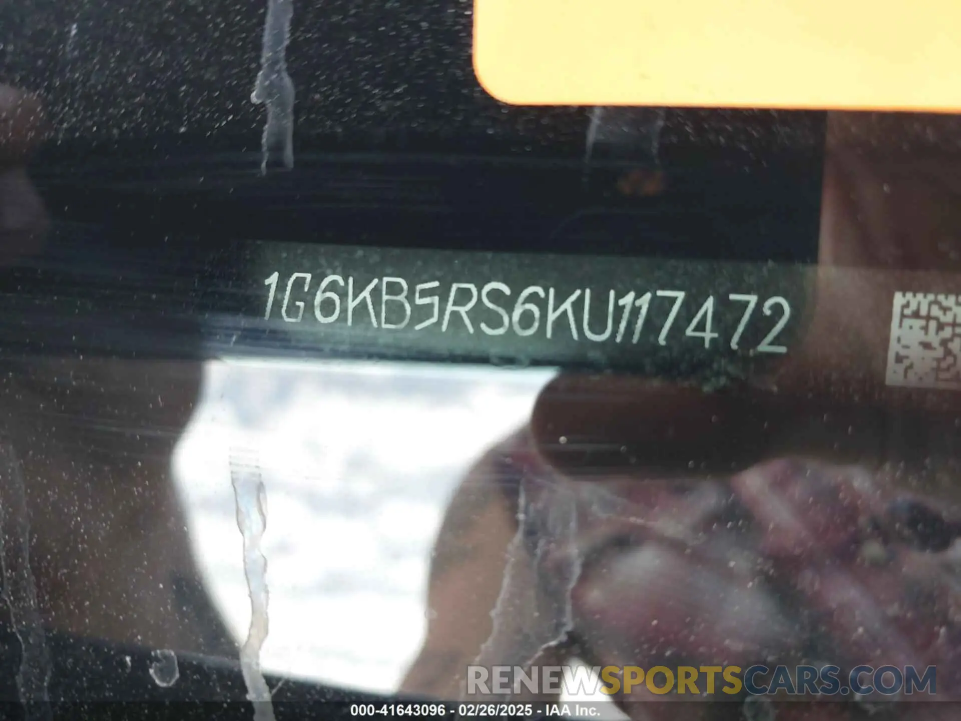 9 Photograph of a damaged car 1G6KB5RS6KU117472 CADILLAC CT6 2019