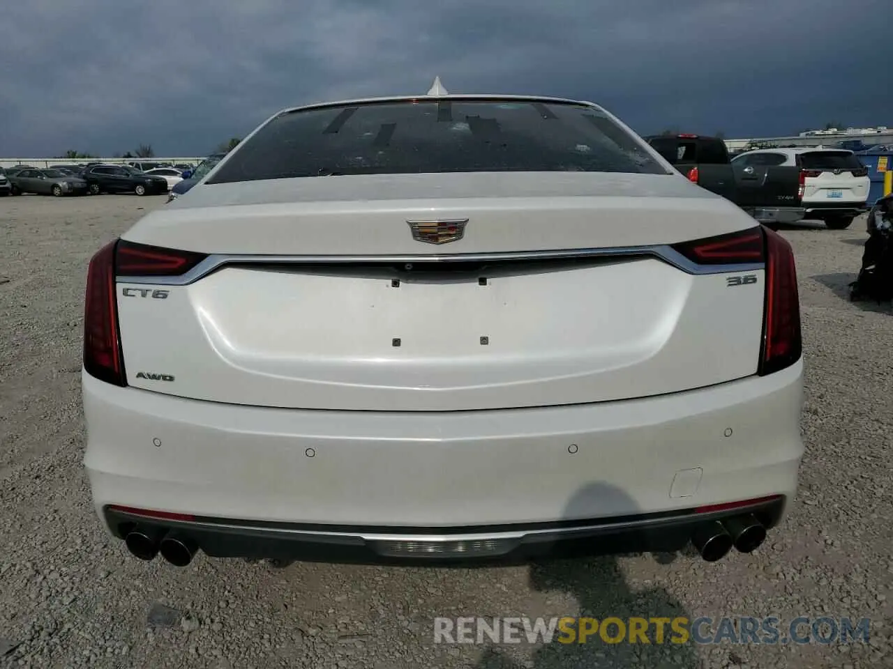 6 Photograph of a damaged car 1G6KB5RS7KU123104 CADILLAC CT6 2019