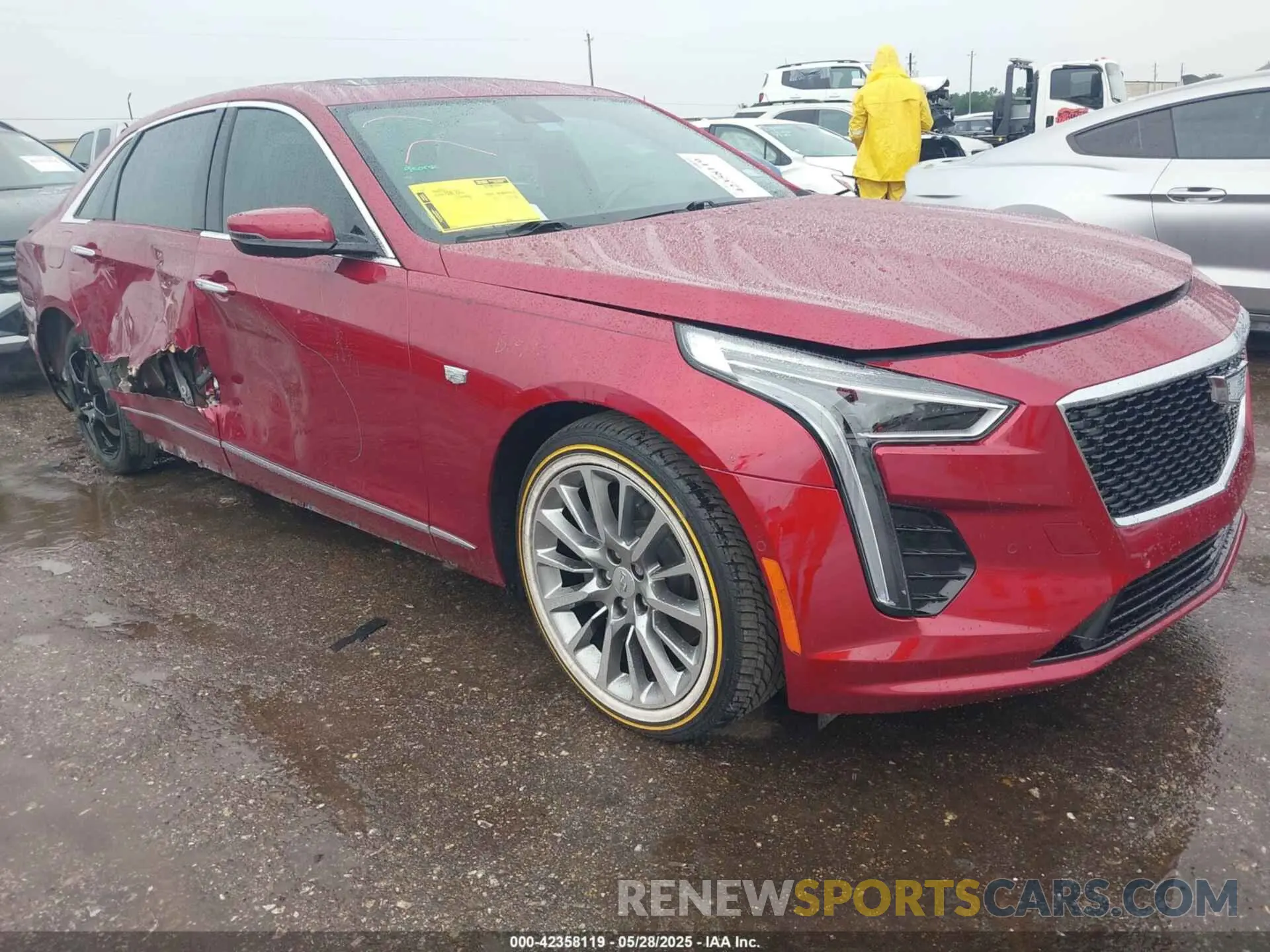 1 Photograph of a damaged car 1G6KD5RS1KU120922 CADILLAC CT6 2019