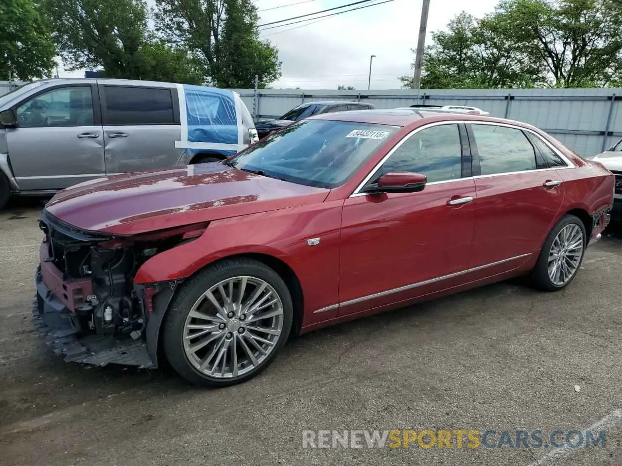 1 Photograph of a damaged car 1G6KD5RS2KU132089 CADILLAC CT6 2019