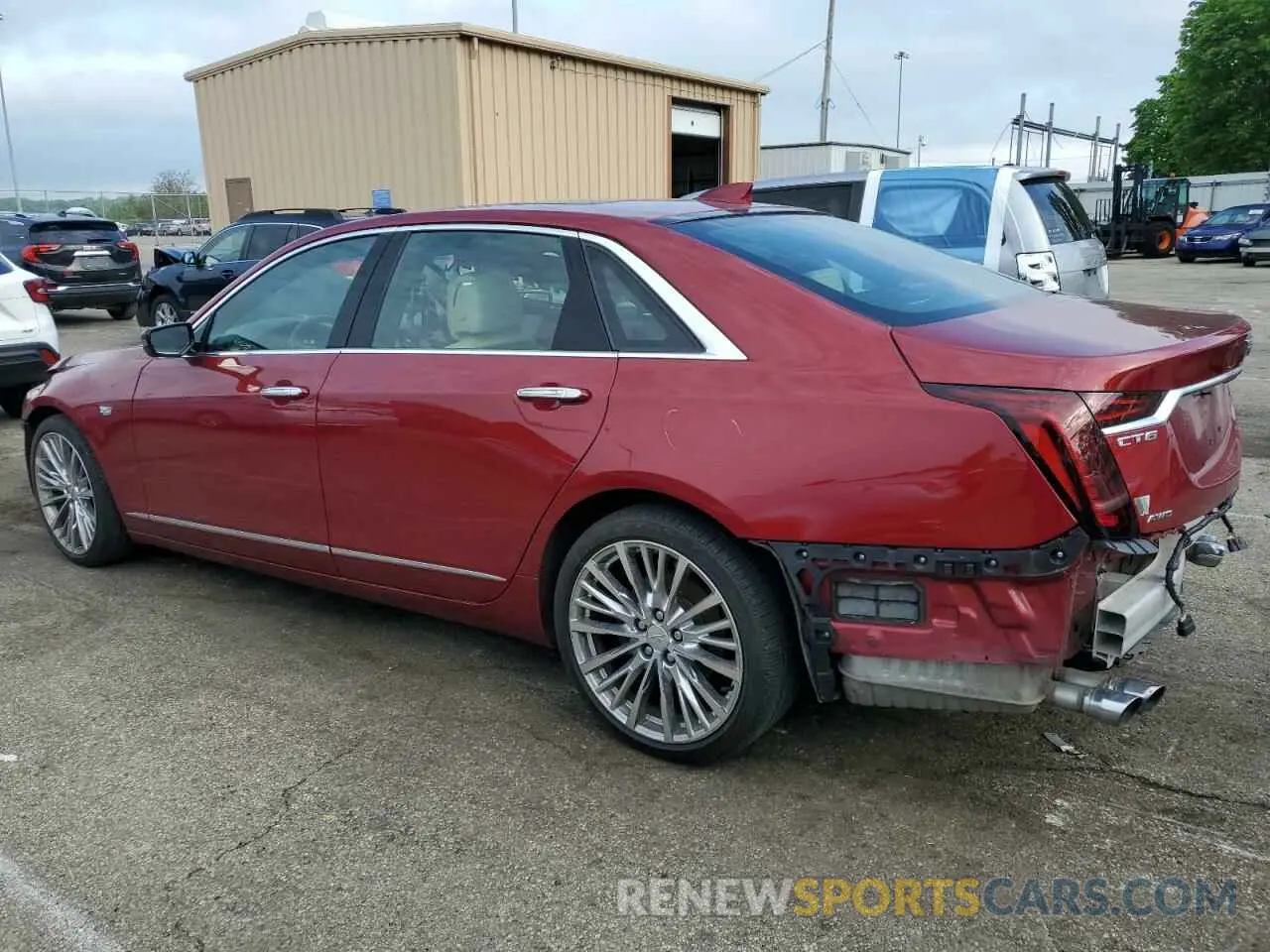 2 Photograph of a damaged car 1G6KD5RS2KU132089 CADILLAC CT6 2019