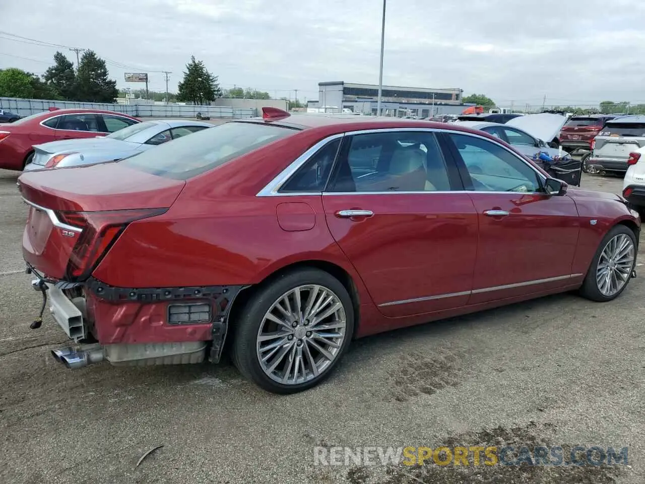 3 Photograph of a damaged car 1G6KD5RS2KU132089 CADILLAC CT6 2019