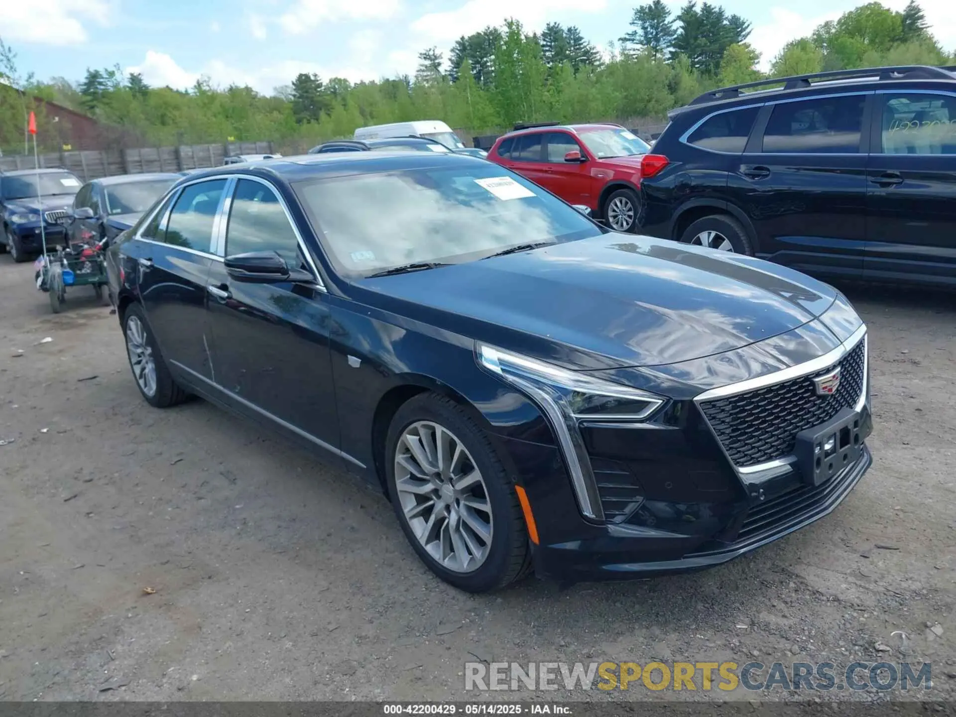 1 Photograph of a damaged car 1G6KD5RS3KU123885 CADILLAC CT6 2019