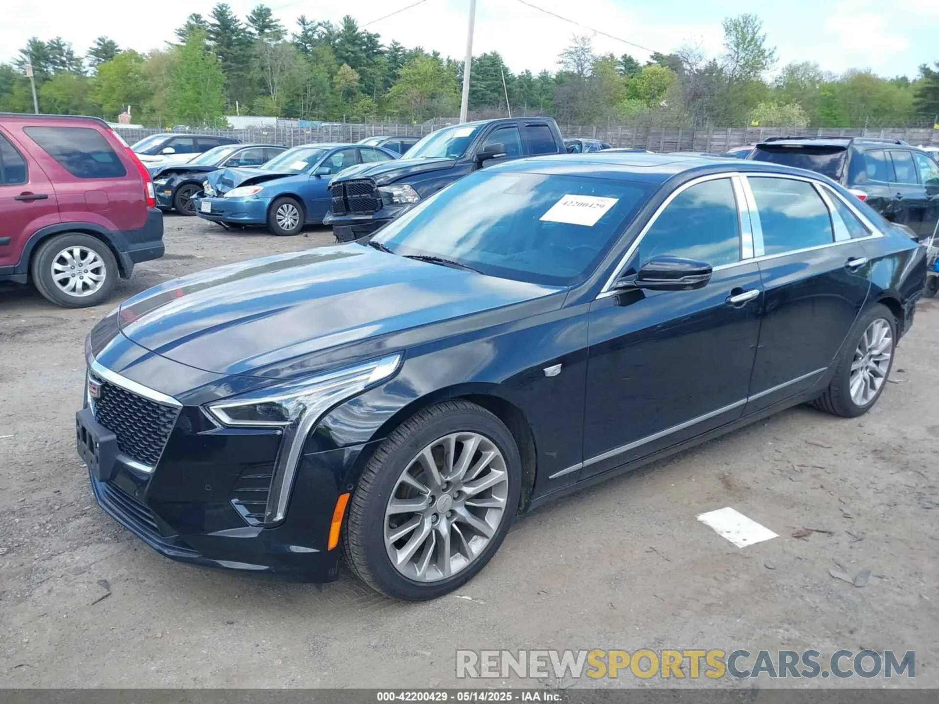 2 Photograph of a damaged car 1G6KD5RS3KU123885 CADILLAC CT6 2019