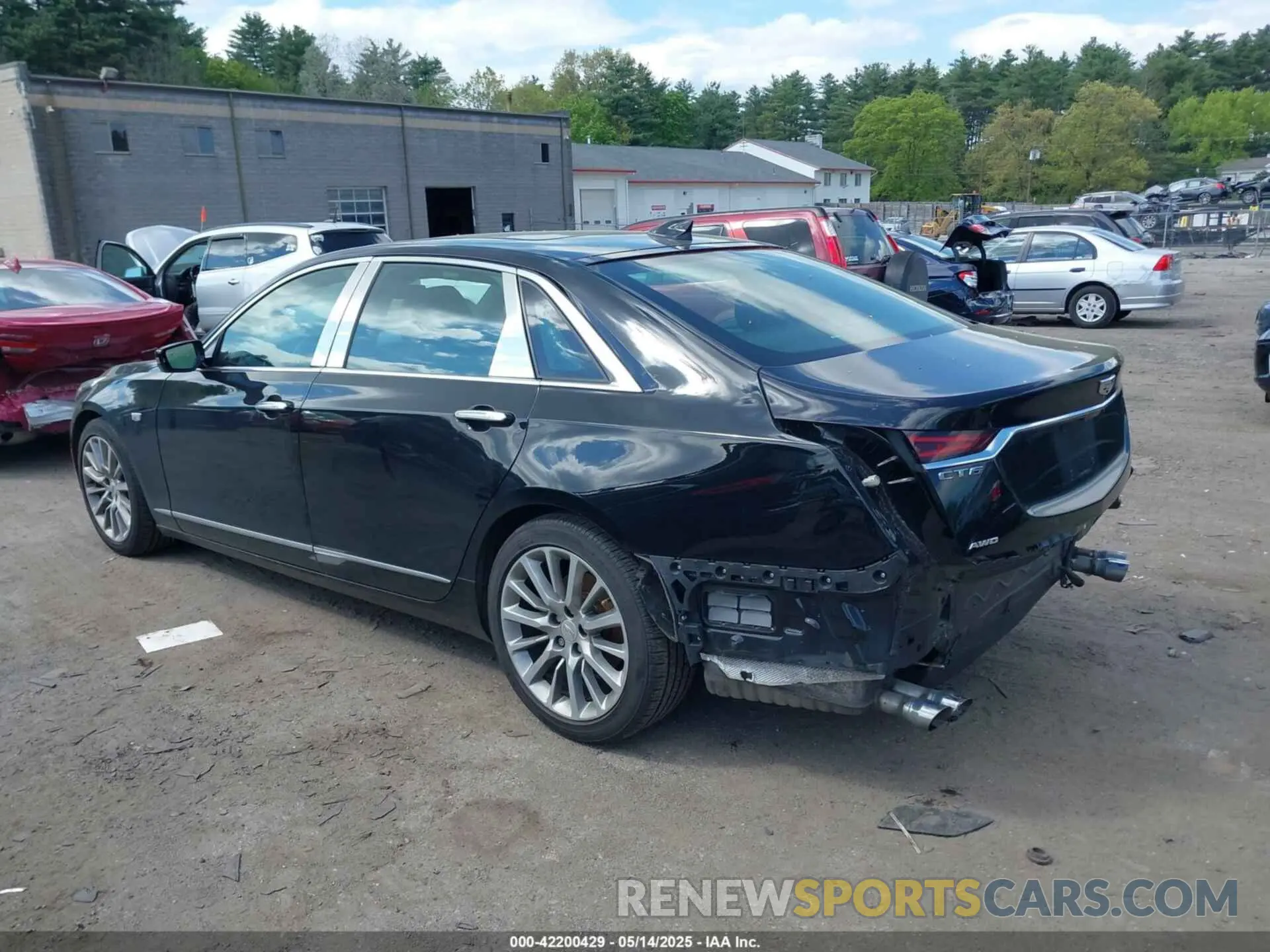 3 Photograph of a damaged car 1G6KD5RS3KU123885 CADILLAC CT6 2019