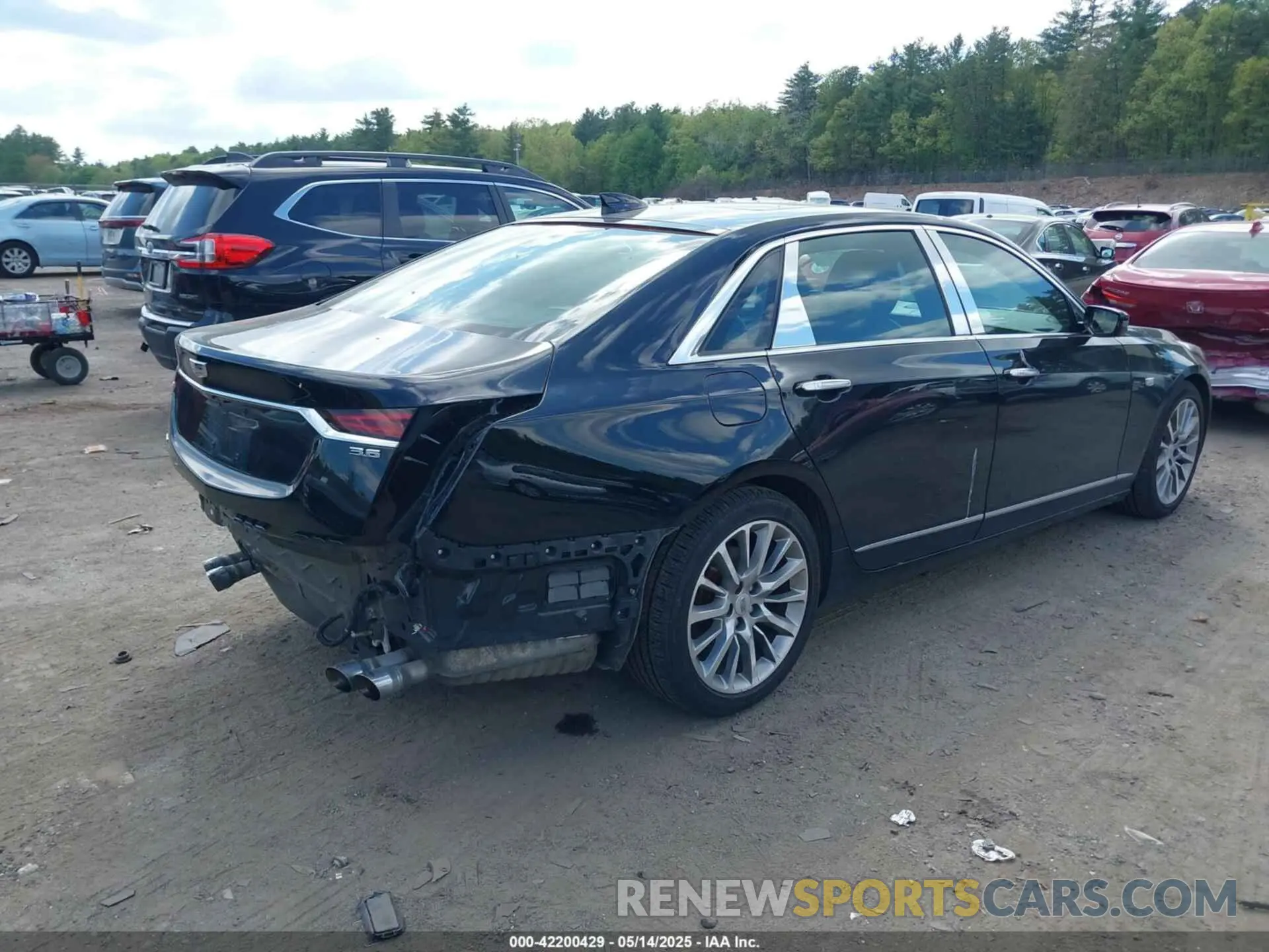 4 Photograph of a damaged car 1G6KD5RS3KU123885 CADILLAC CT6 2019