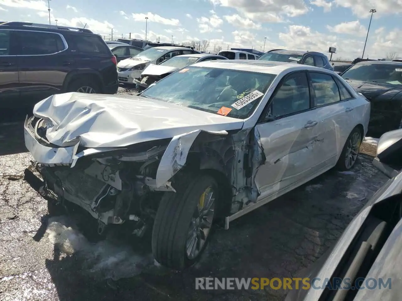 1 Photograph of a damaged car 1G6KN5R64KU115195 CADILLAC CT6 2019