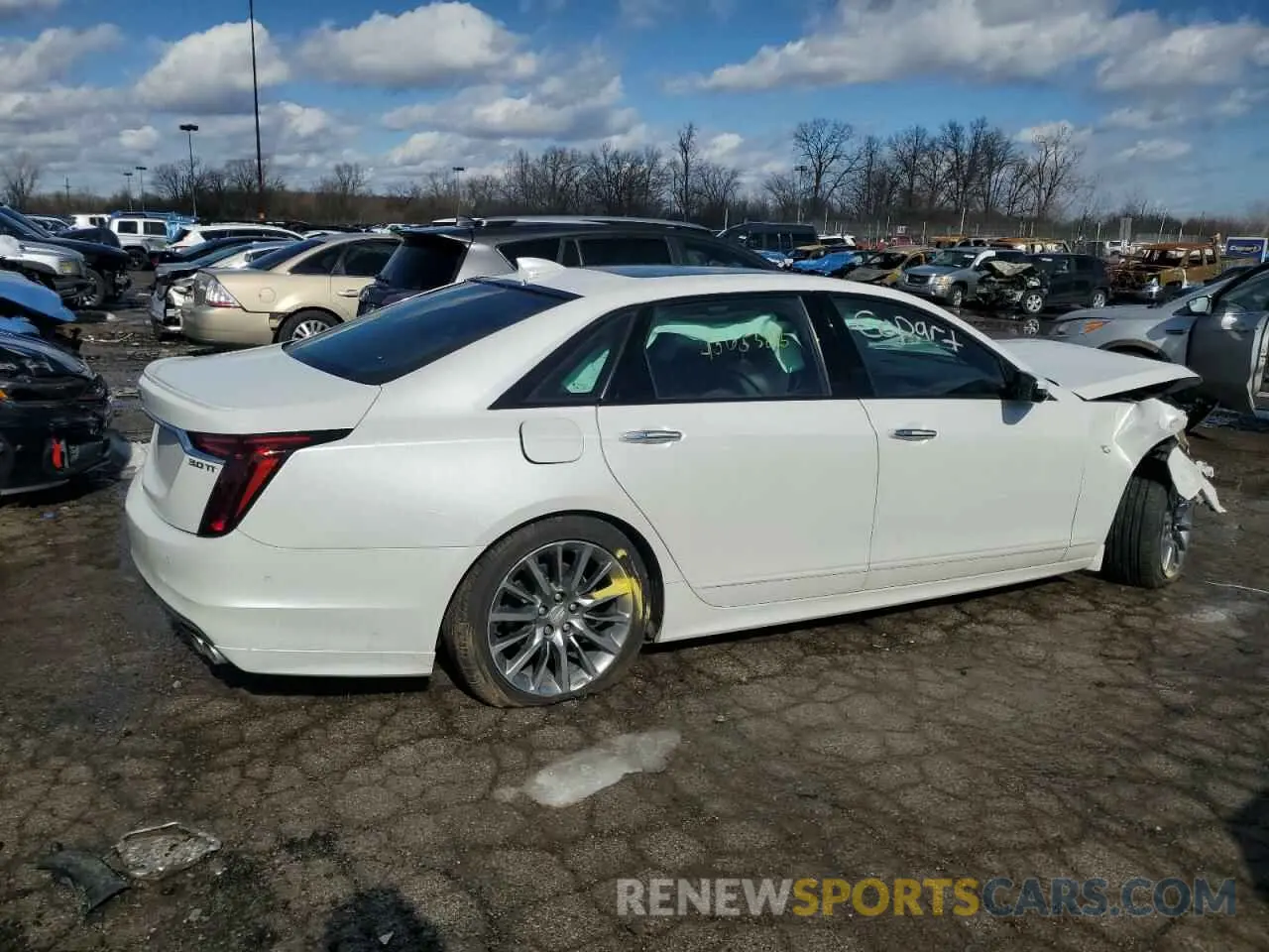 3 Photograph of a damaged car 1G6KN5R64KU115195 CADILLAC CT6 2019