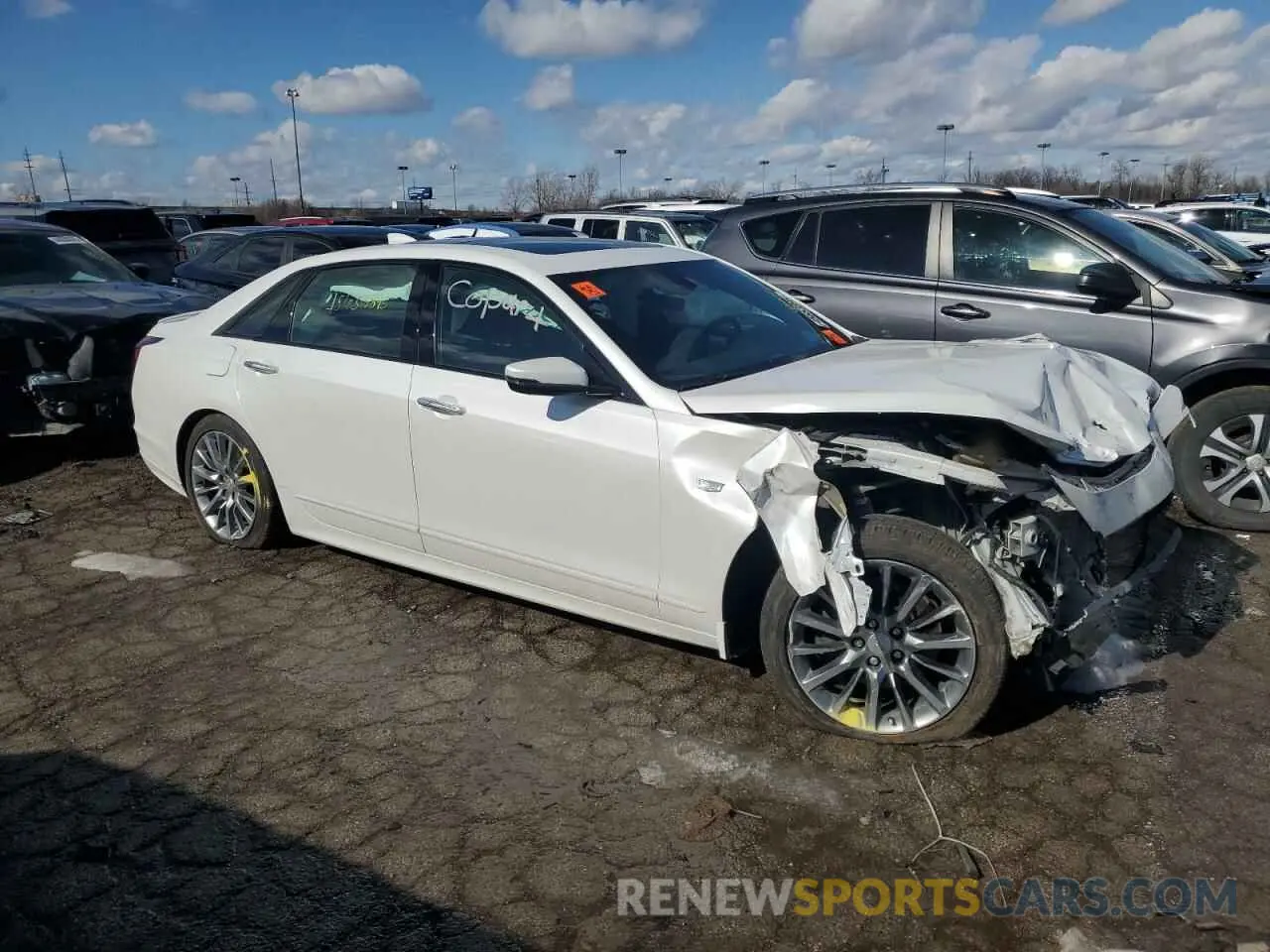 4 Photograph of a damaged car 1G6KN5R64KU115195 CADILLAC CT6 2019