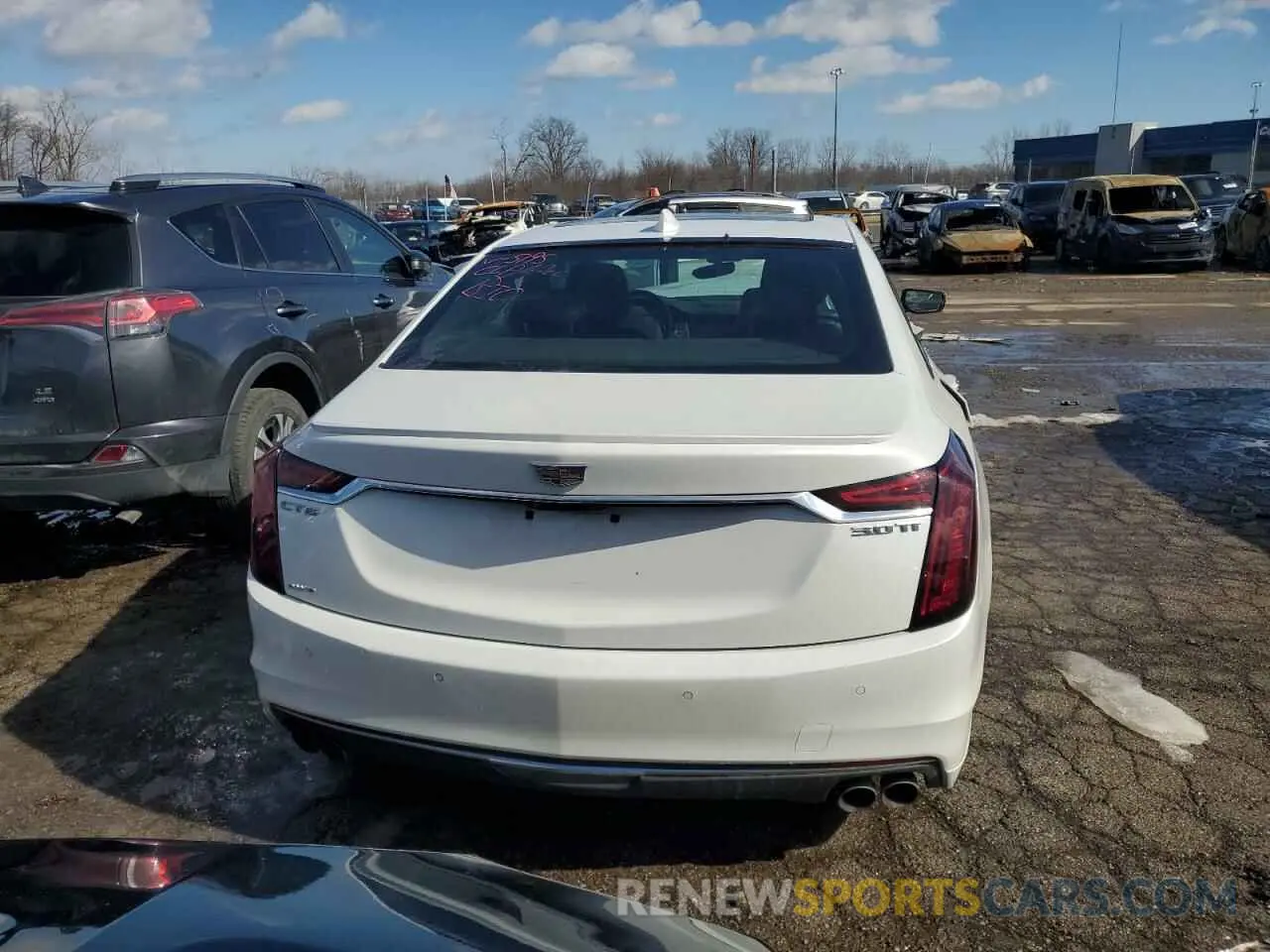 6 Photograph of a damaged car 1G6KN5R64KU115195 CADILLAC CT6 2019