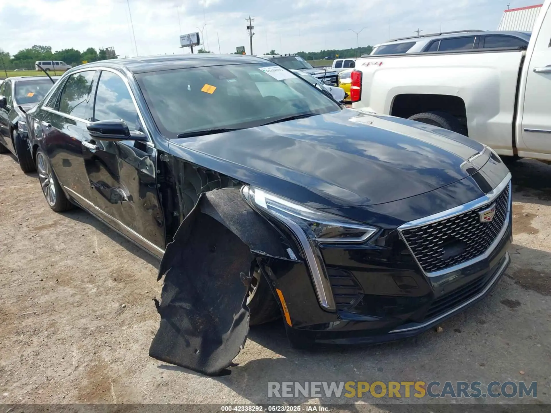 1 Photograph of a damaged car 1G6KT5R67KU129517 CADILLAC CT6 2019