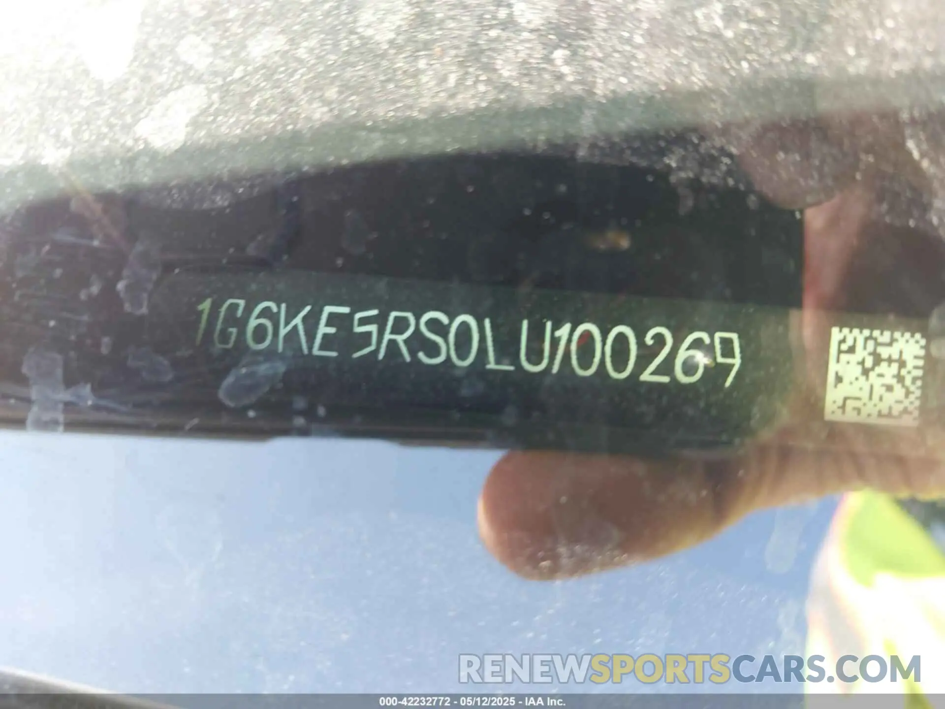 9 Photograph of a damaged car 1G6KE5RS0LU100269 CADILLAC CT6 2020