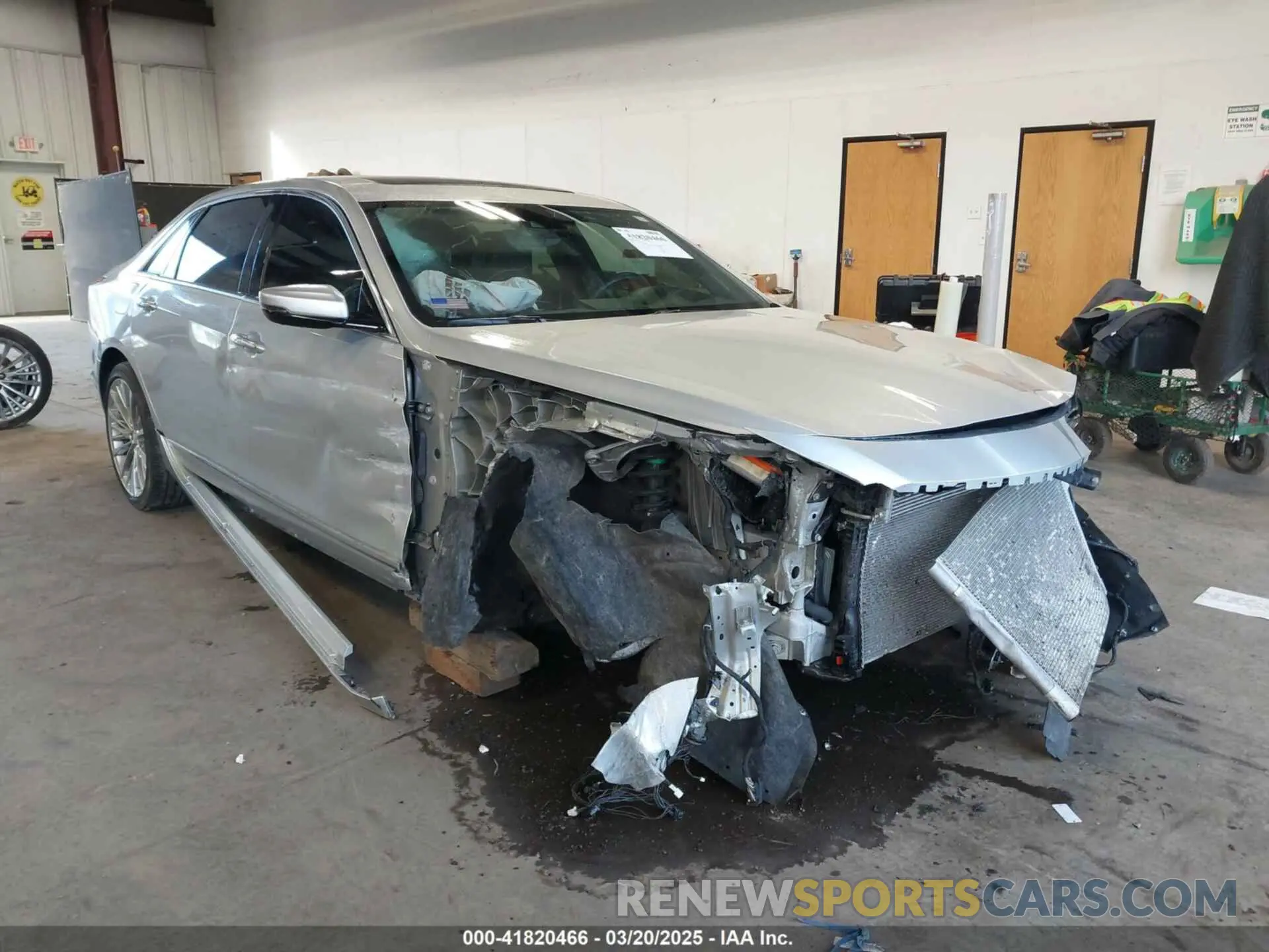1 Photograph of a damaged car 1G6KE5RS8LU109995 CADILLAC CT6 2020