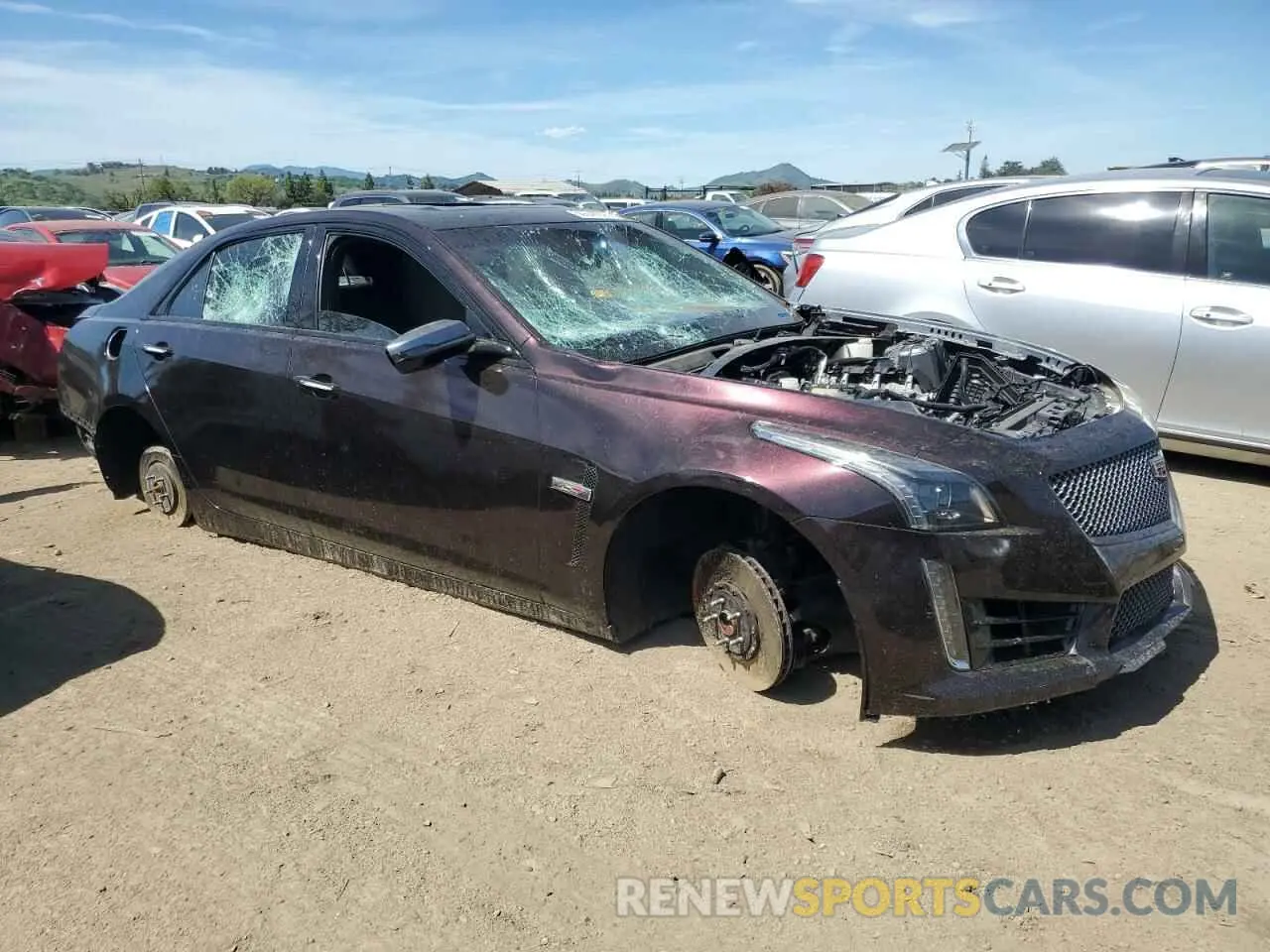 4 Photograph of a damaged car 1G6A15S63K0101555 CADILLAC CTS 2019