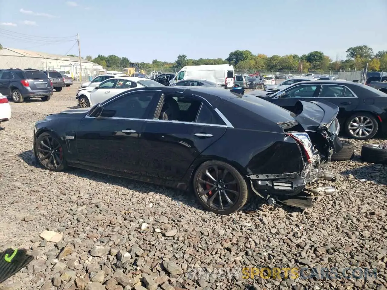 2 Photograph of a damaged car 1G6A15S69K0132860 CADILLAC CTS 2019