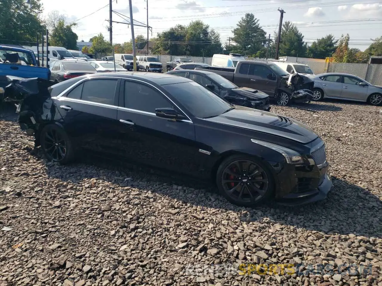 4 Photograph of a damaged car 1G6A15S69K0132860 CADILLAC CTS 2019