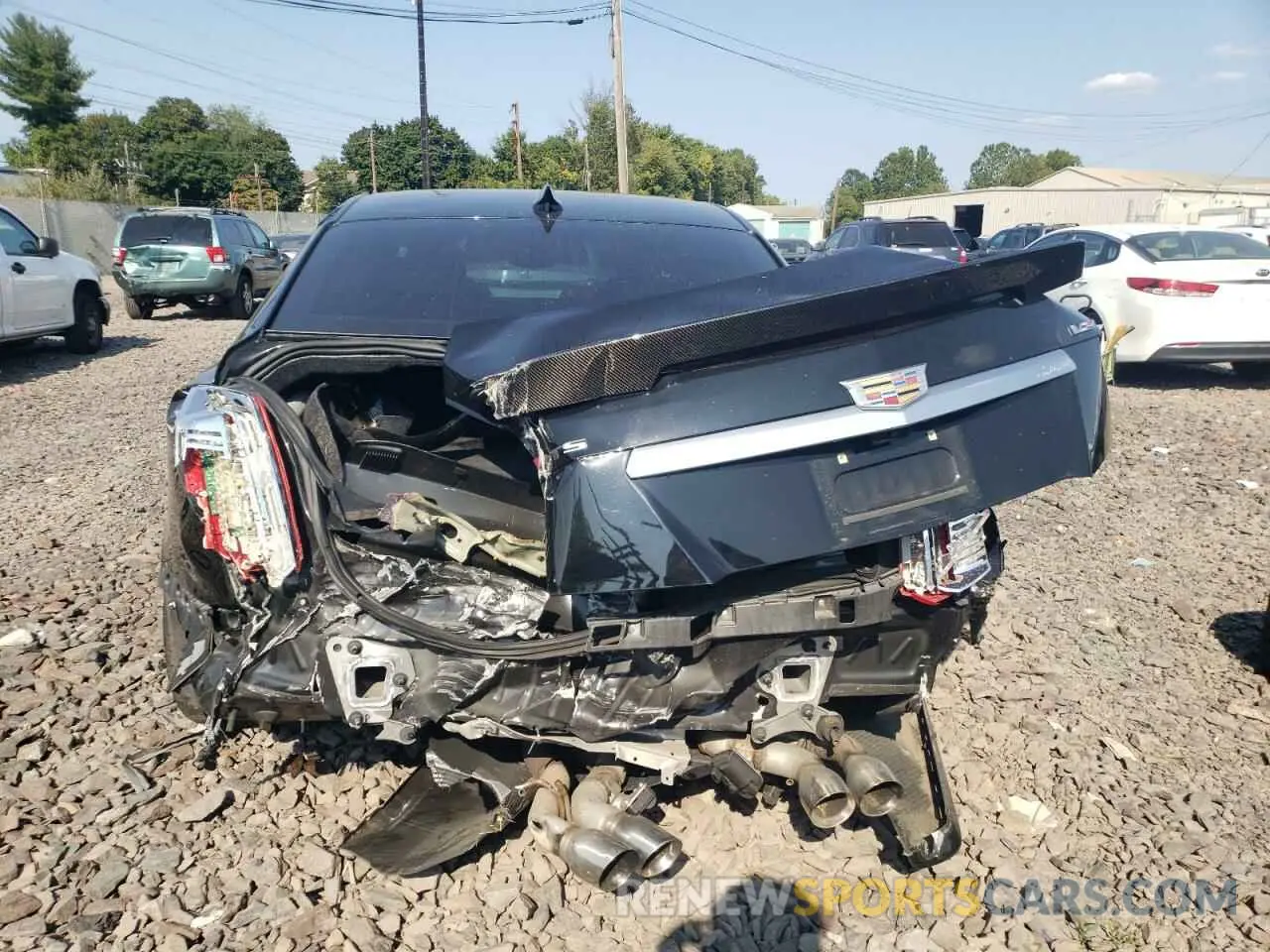 6 Photograph of a damaged car 1G6A15S69K0132860 CADILLAC CTS 2019