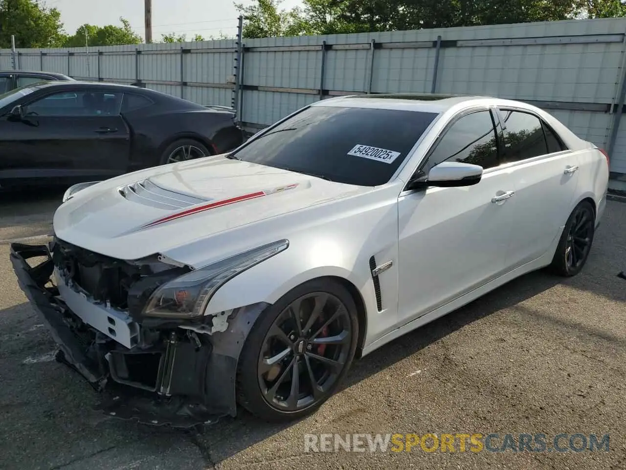 1 Photograph of a damaged car 1G6A15S6XK0140255 CADILLAC CTS 2019