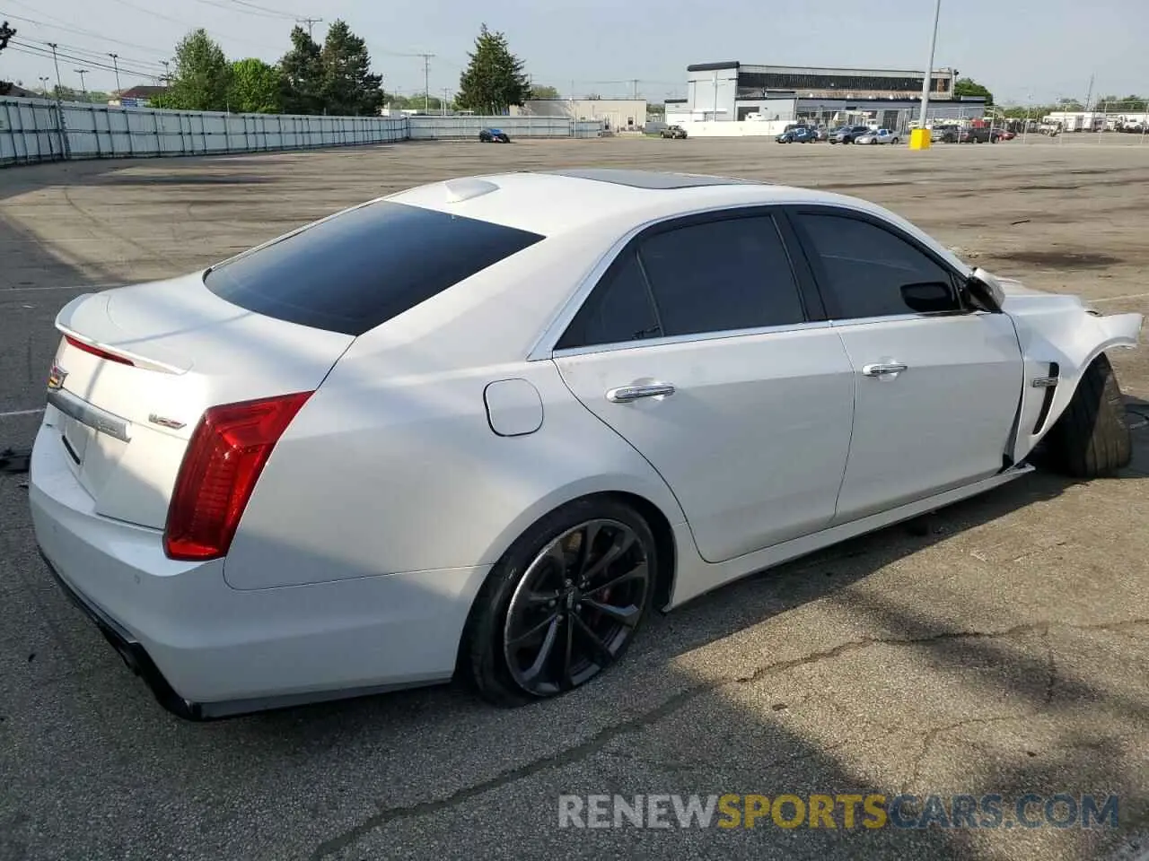 3 Photograph of a damaged car 1G6A15S6XK0140255 CADILLAC CTS 2019