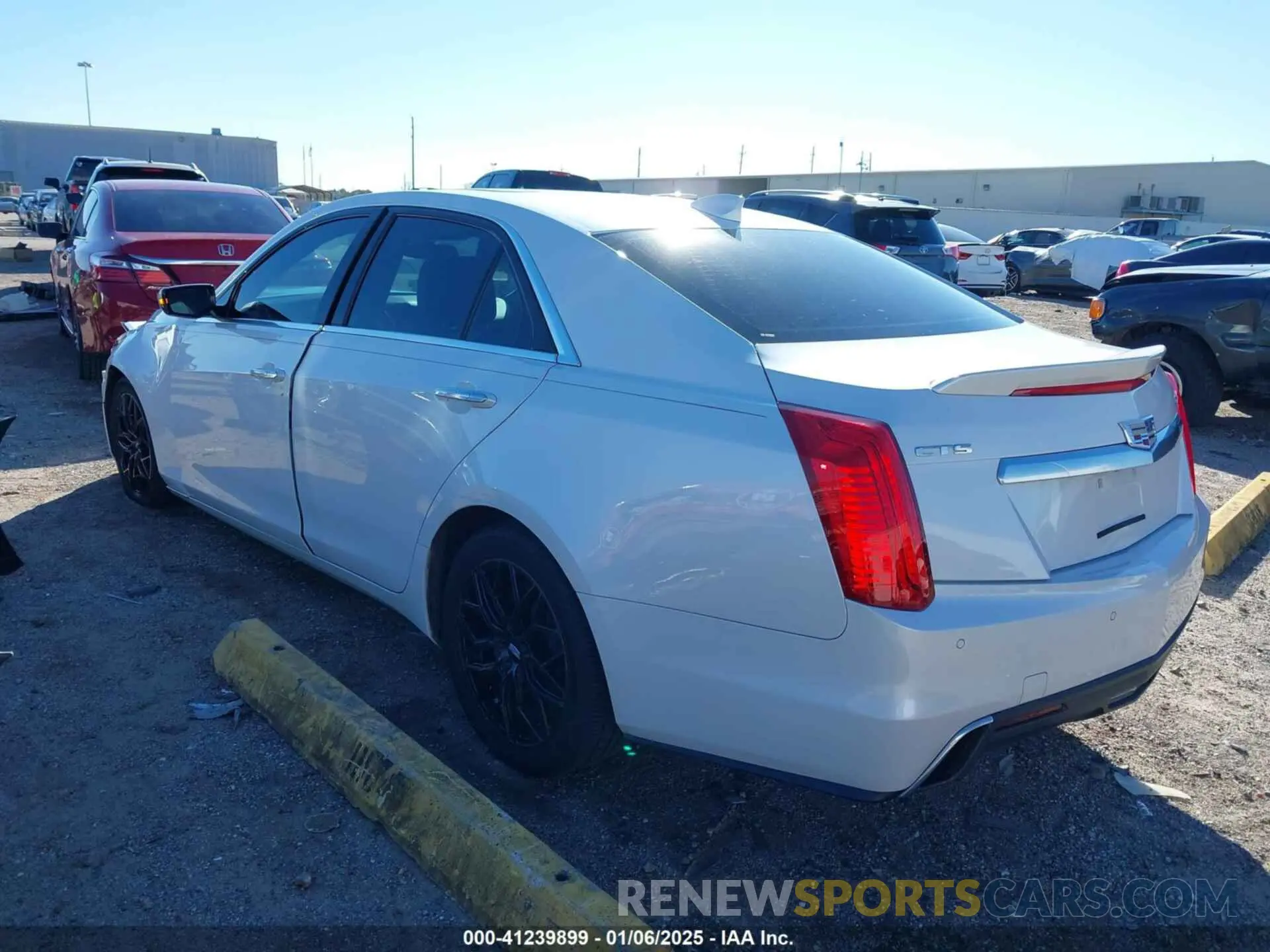 3 Photograph of a damaged car 1G6AP5SX0K0121219 CADILLAC CTS 2019