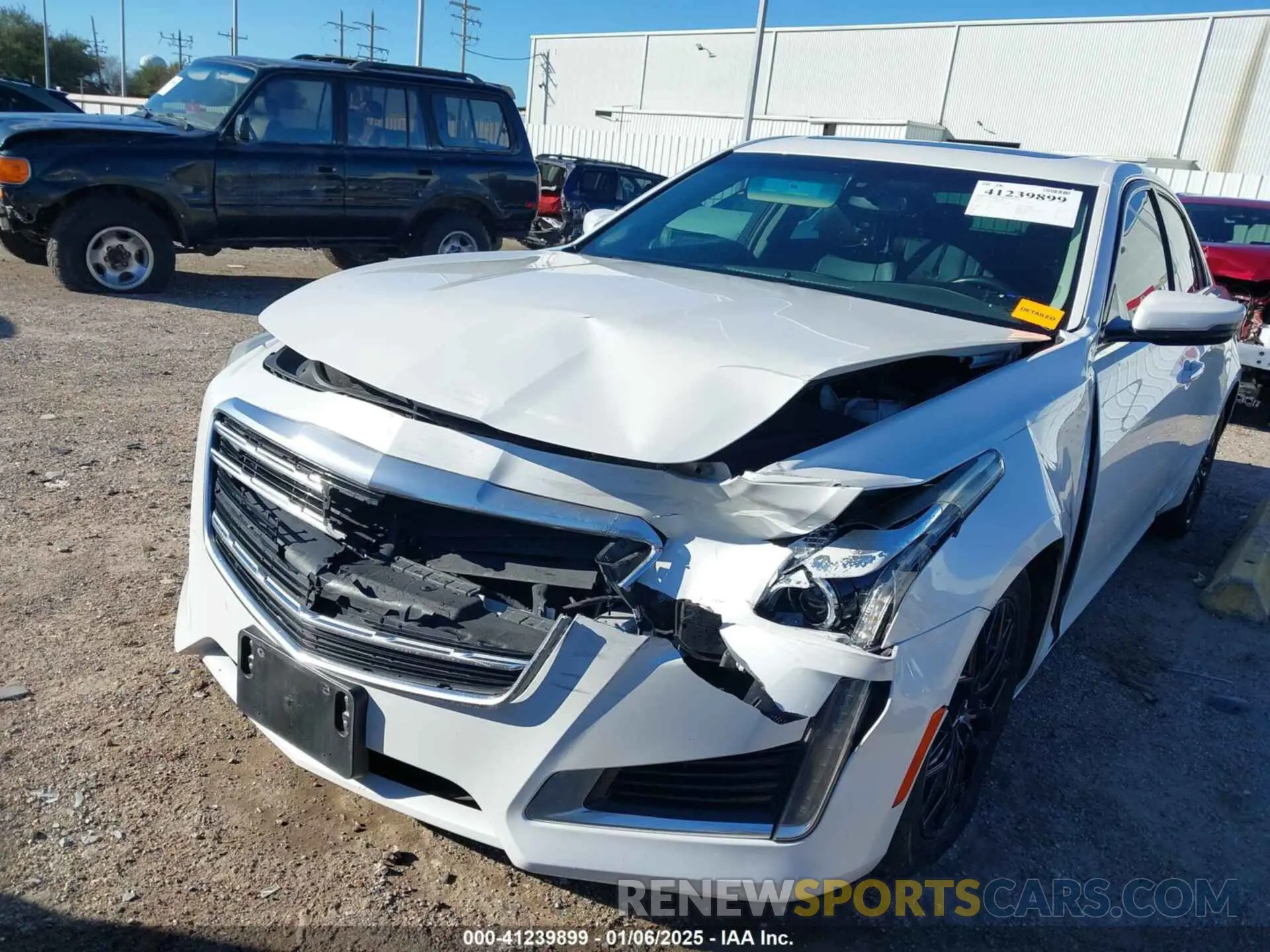 6 Photograph of a damaged car 1G6AP5SX0K0121219 CADILLAC CTS 2019