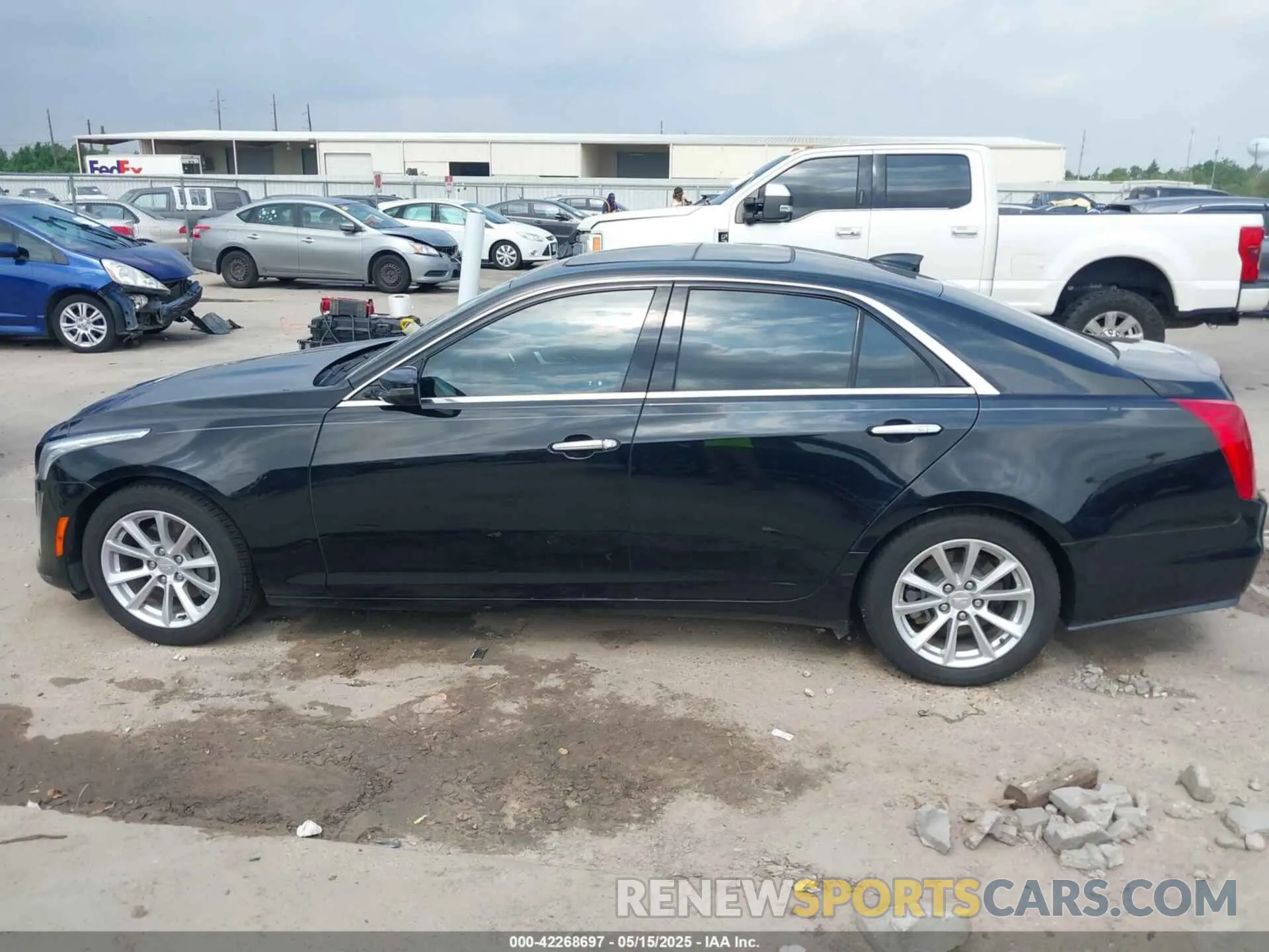 14 Photograph of a damaged car 1G6AP5SX0K0141809 CADILLAC CTS 2019