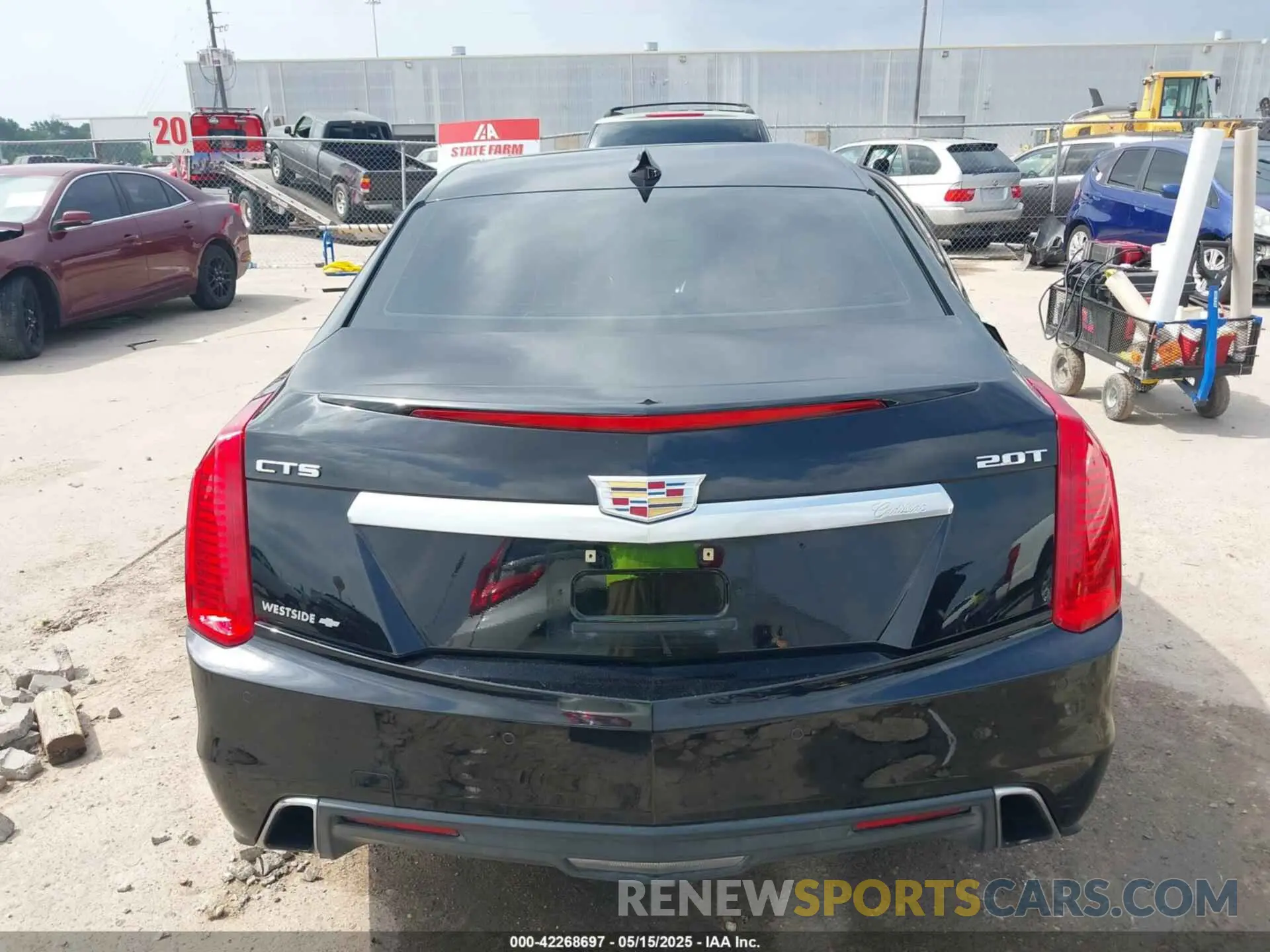 16 Photograph of a damaged car 1G6AP5SX0K0141809 CADILLAC CTS 2019