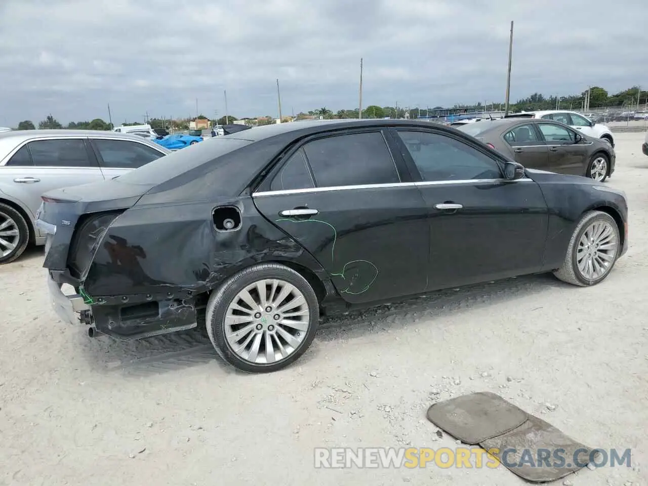3 Photograph of a damaged car 1G6AR5SS0K0136706 CADILLAC CTS 2019