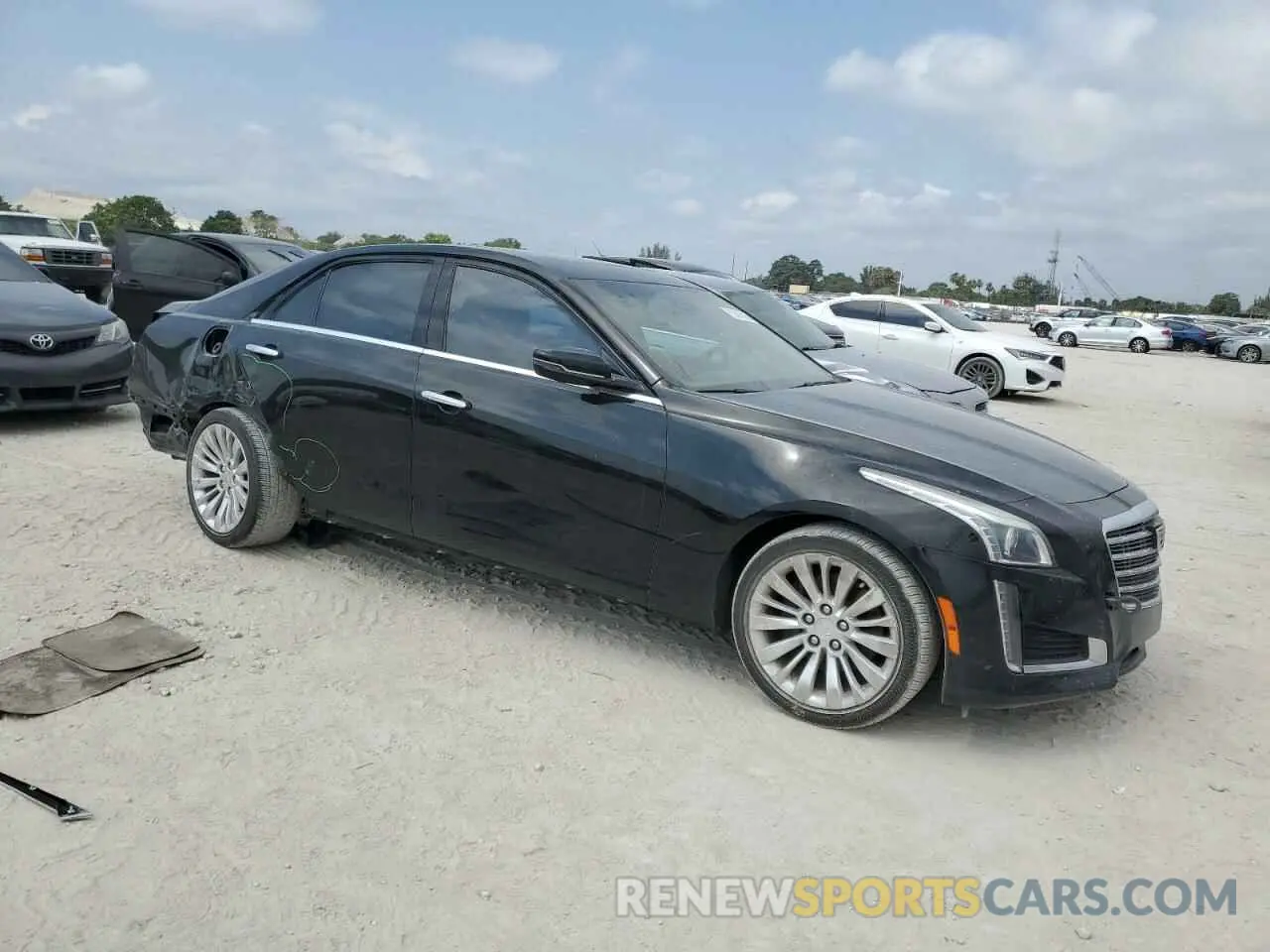 4 Photograph of a damaged car 1G6AR5SS0K0136706 CADILLAC CTS 2019