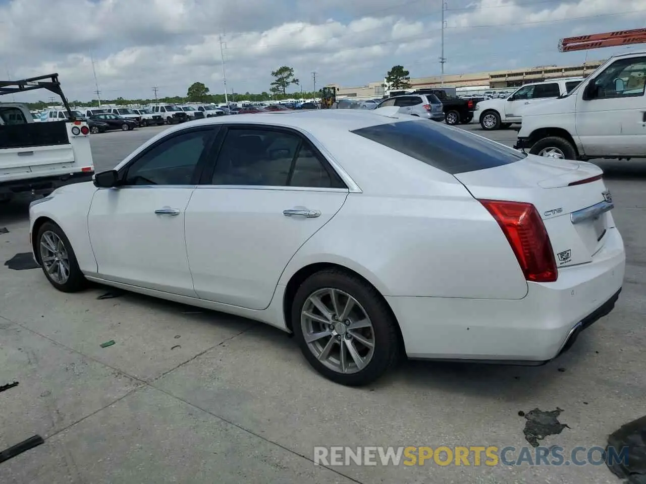 2 Photograph of a damaged car 1G6AR5SS3K0138689 CADILLAC CTS 2019