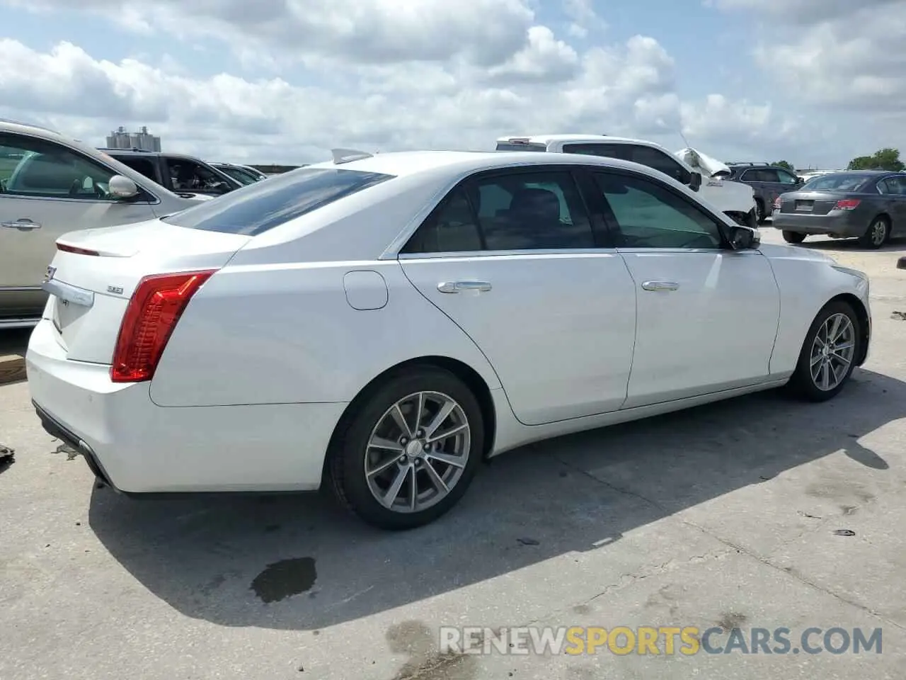 3 Photograph of a damaged car 1G6AR5SS3K0138689 CADILLAC CTS 2019