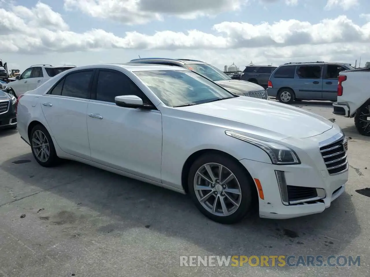 4 Photograph of a damaged car 1G6AR5SS3K0138689 CADILLAC CTS 2019