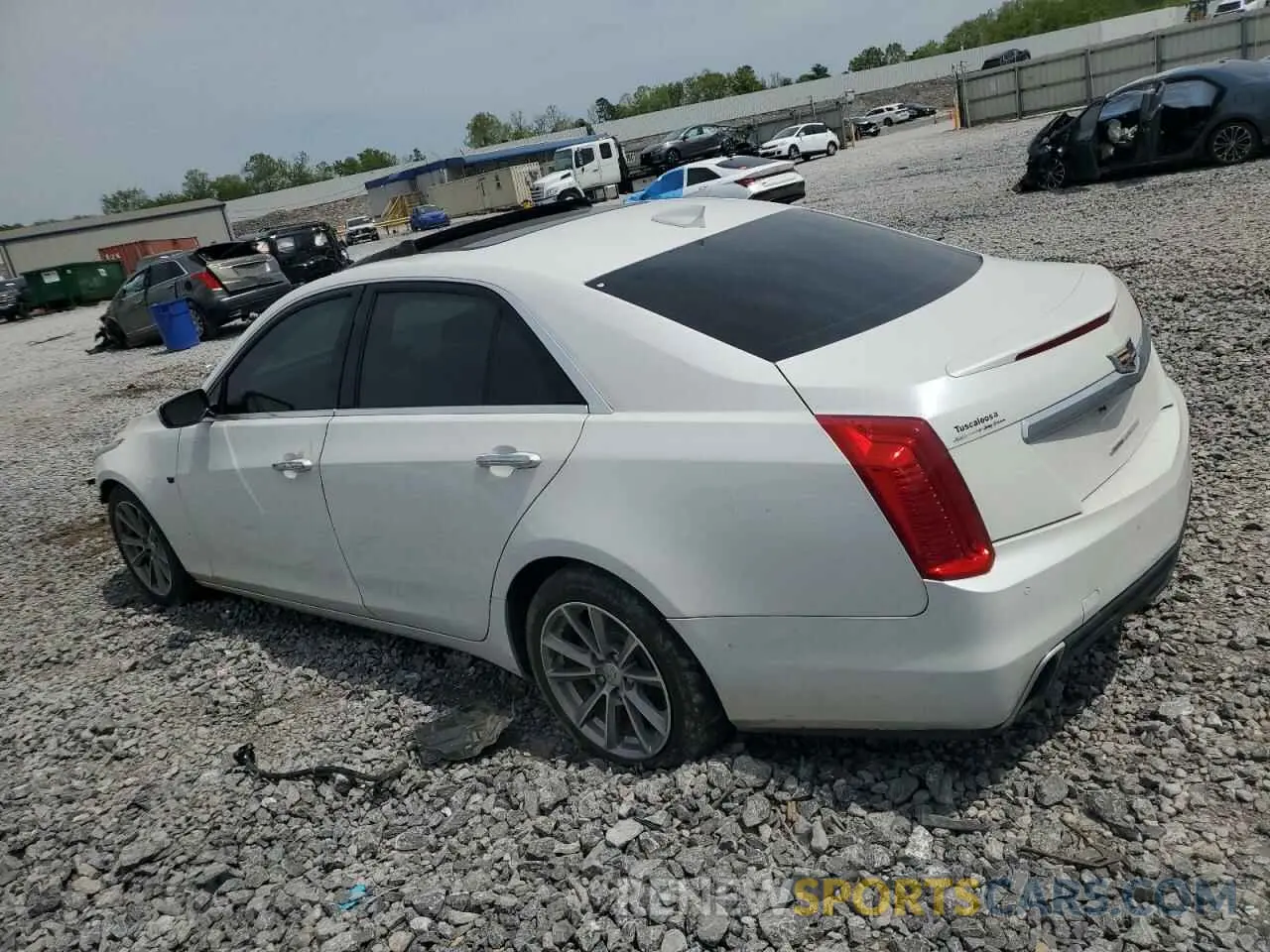 2 Photograph of a damaged car 1G6AR5SS4K0106432 CADILLAC CTS 2019