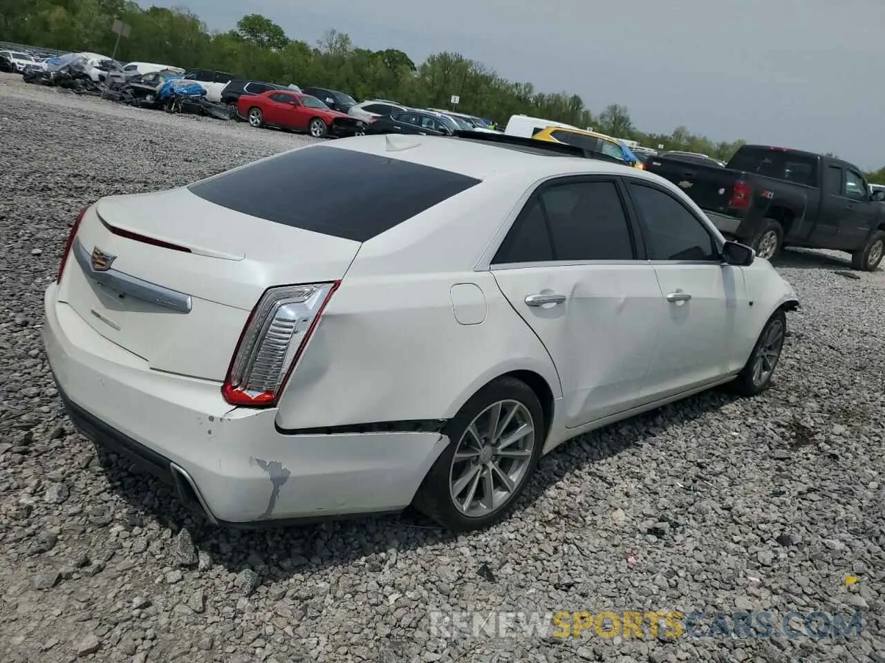 3 Photograph of a damaged car 1G6AR5SS4K0106432 CADILLAC CTS 2019