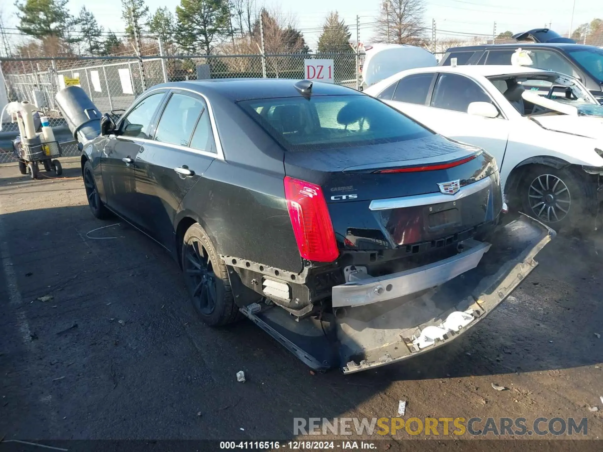 3 Photograph of a damaged car 1G6AR5SS5K0131355 CADILLAC CTS 2019