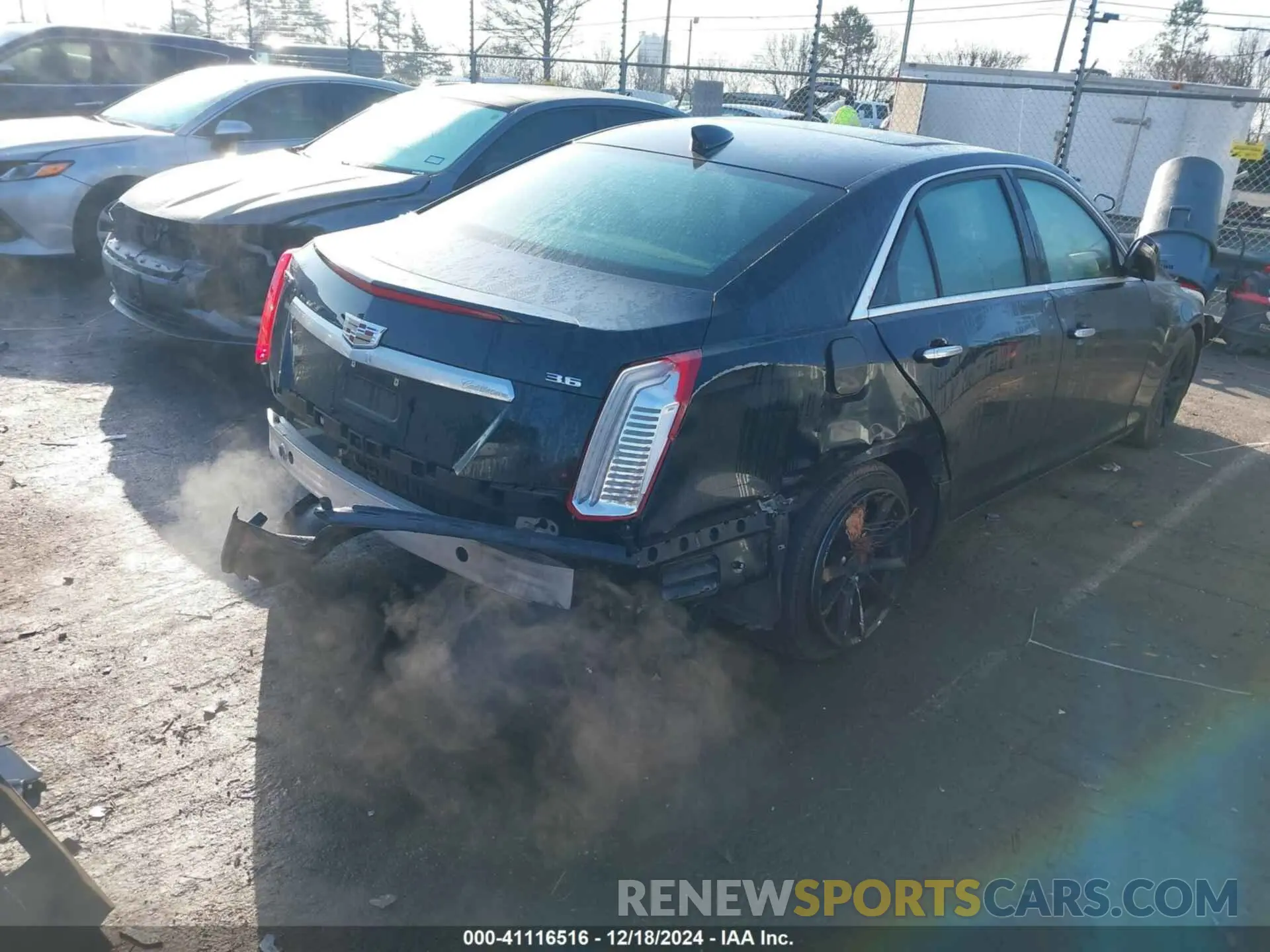 4 Photograph of a damaged car 1G6AR5SS5K0131355 CADILLAC CTS 2019