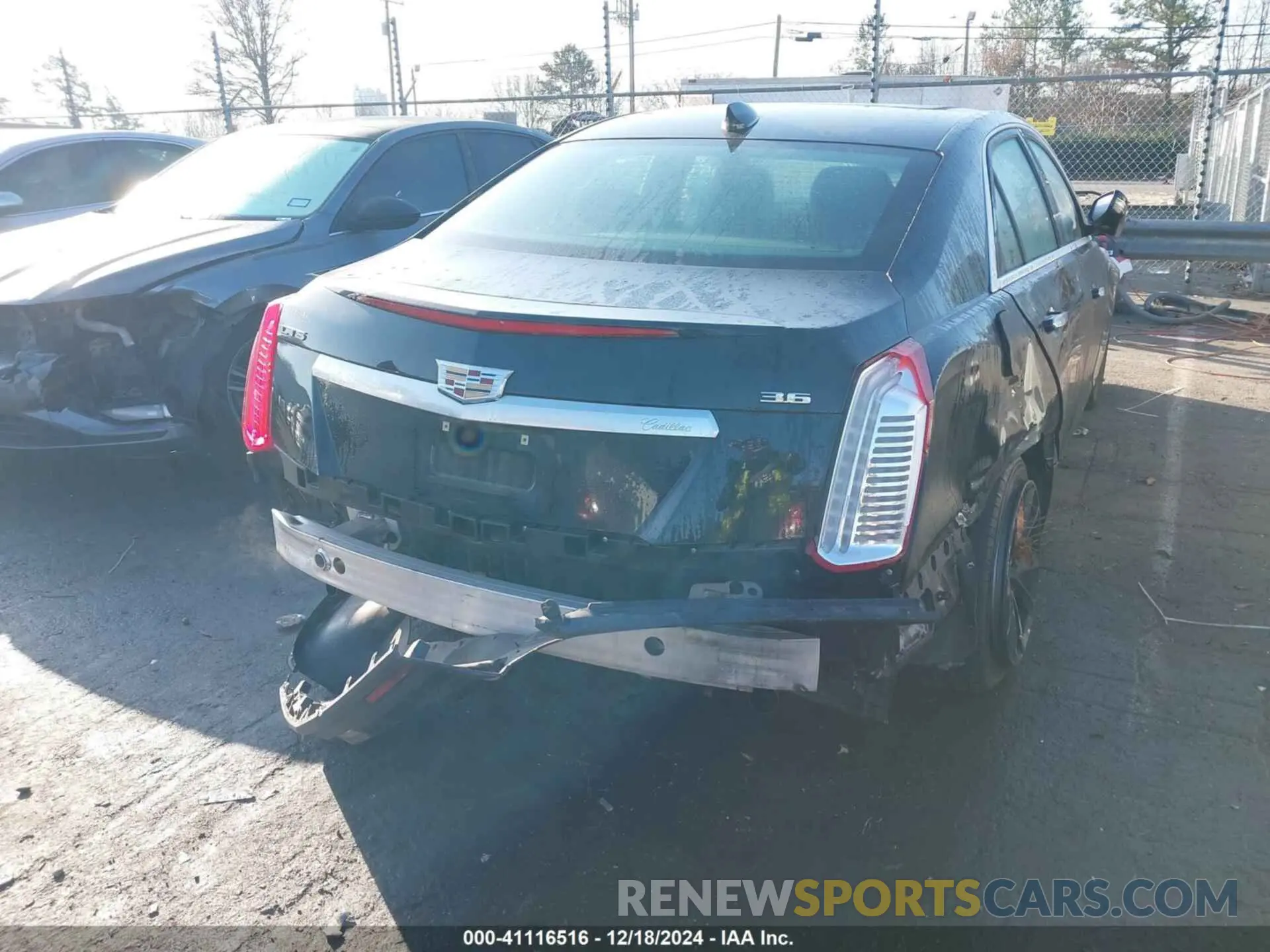 6 Photograph of a damaged car 1G6AR5SS5K0131355 CADILLAC CTS 2019