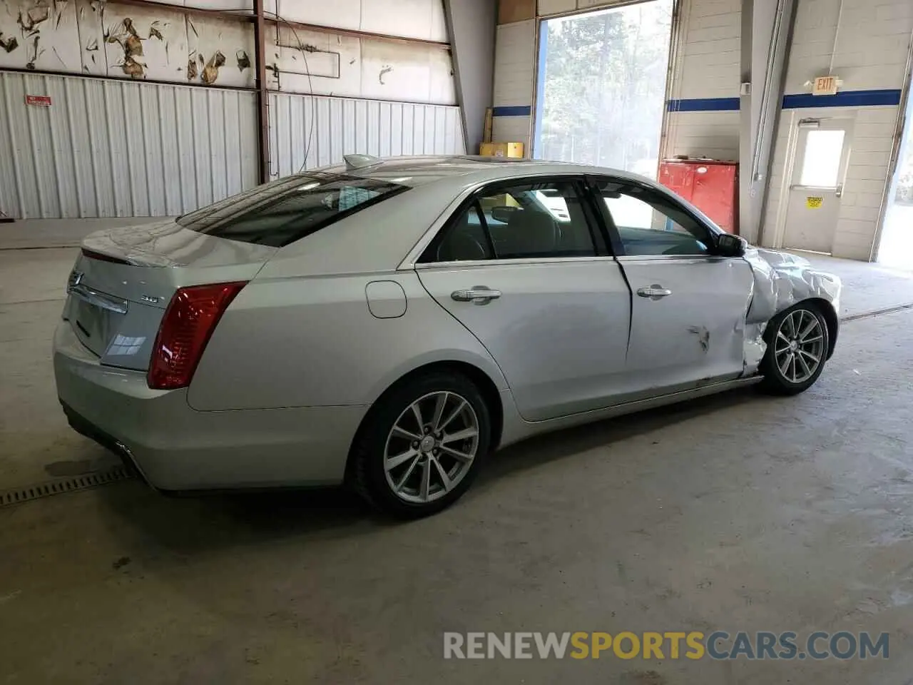 3 Photograph of a damaged car 1G6AR5SS8K0134895 CADILLAC CTS 2019