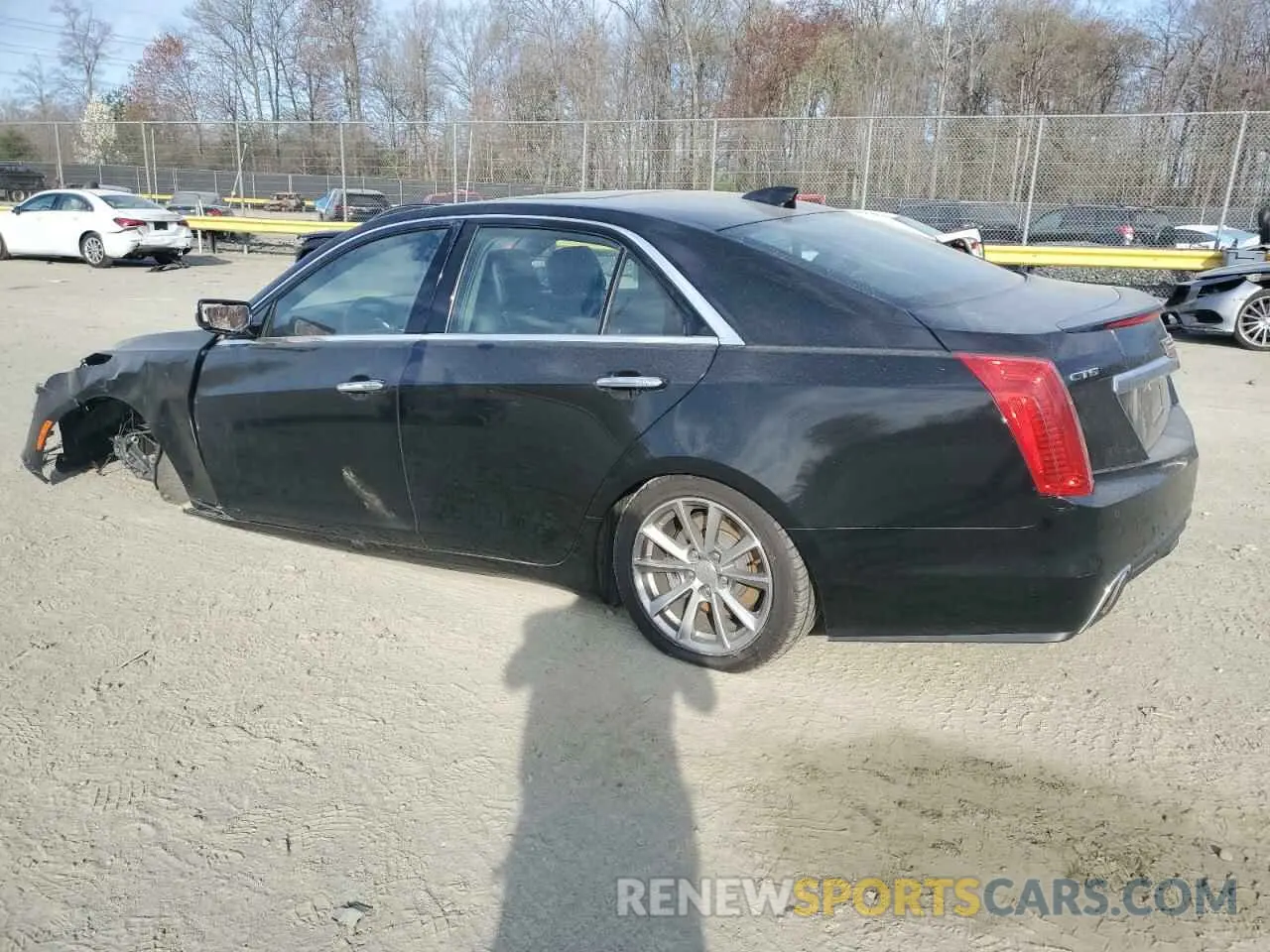 2 Photograph of a damaged car 1G6AR5SS9K0132380 CADILLAC CTS 2019
