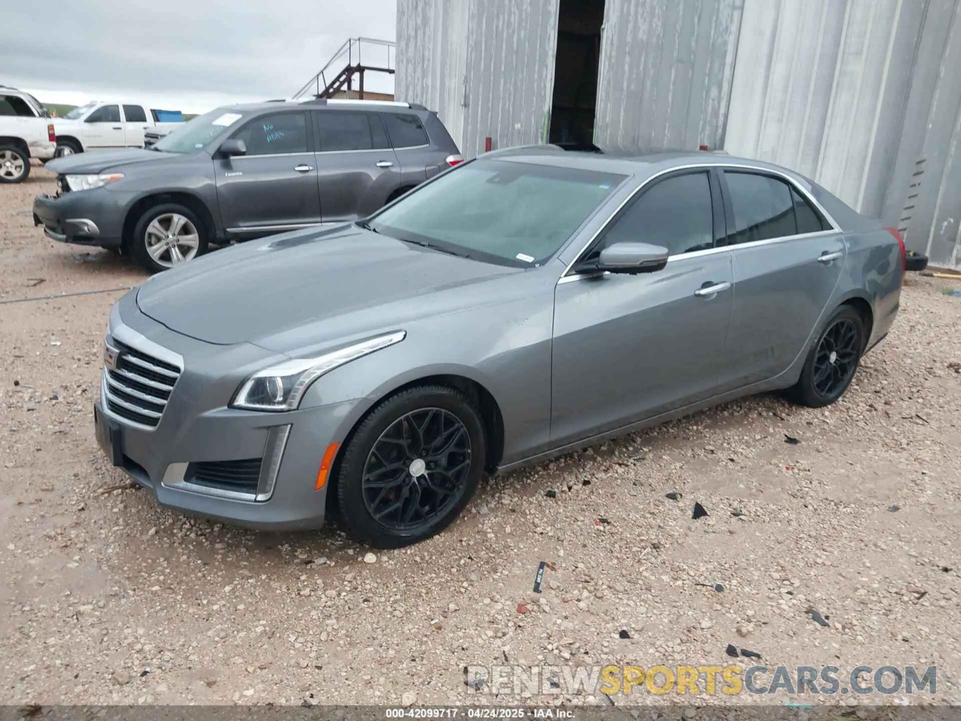 2 Photograph of a damaged car 1G6AR5SSXK0103146 CADILLAC CTS 2019