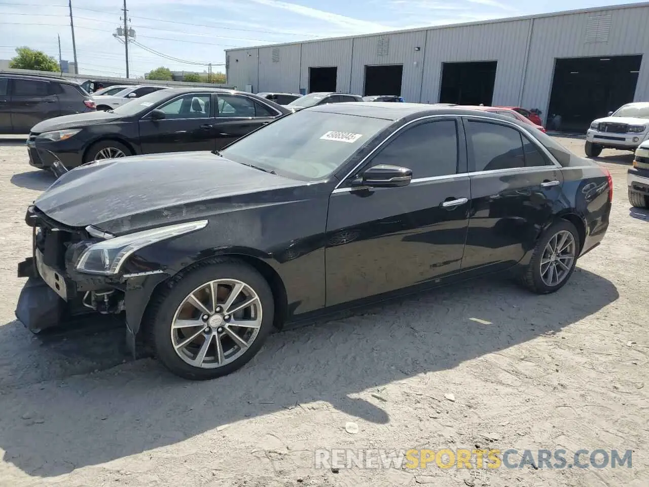 1 Photograph of a damaged car 1G6AR5SSXK0104314 CADILLAC CTS 2019