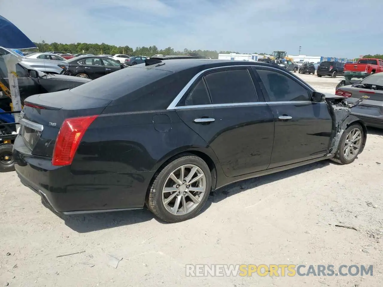 3 Photograph of a damaged car 1G6AR5SSXK0104314 CADILLAC CTS 2019