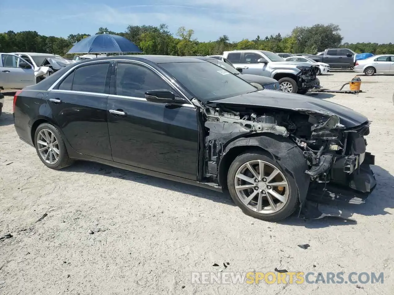 4 Photograph of a damaged car 1G6AR5SSXK0104314 CADILLAC CTS 2019