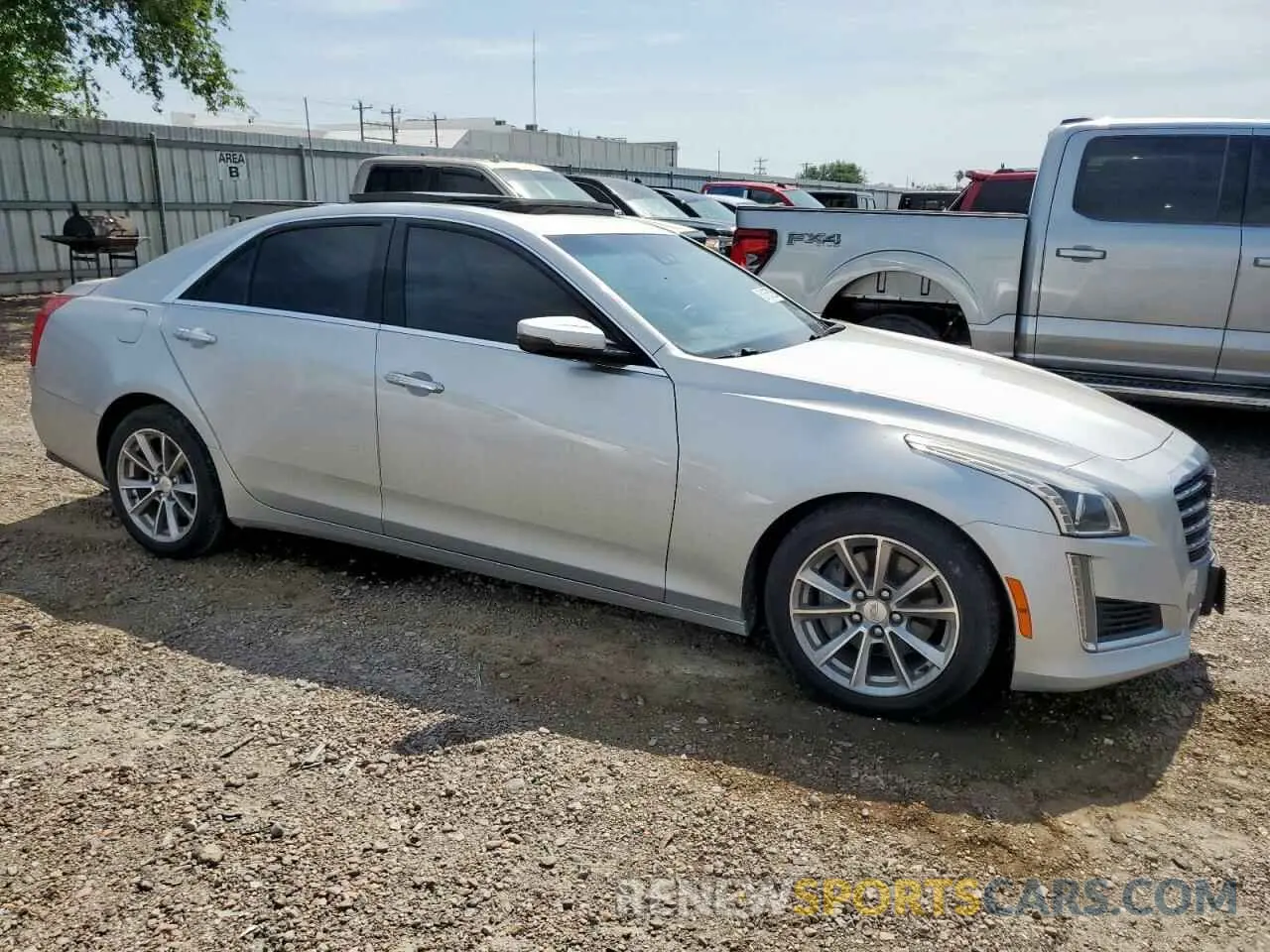 4 Photograph of a damaged car 1G6AR5SSXK0111005 CADILLAC CTS 2019