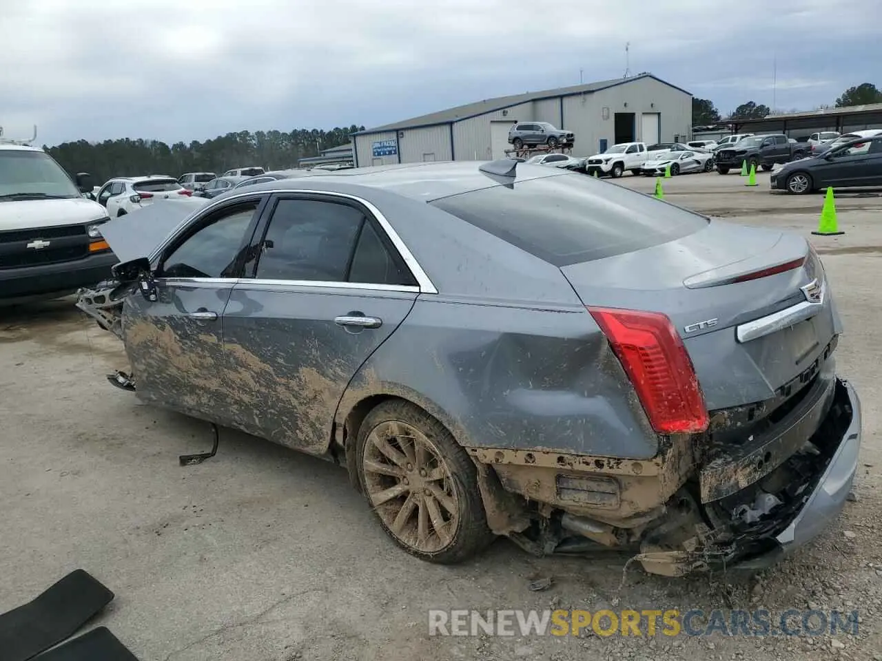 2 Photograph of a damaged car 1G6AR5SSXK0126846 CADILLAC CTS 2019