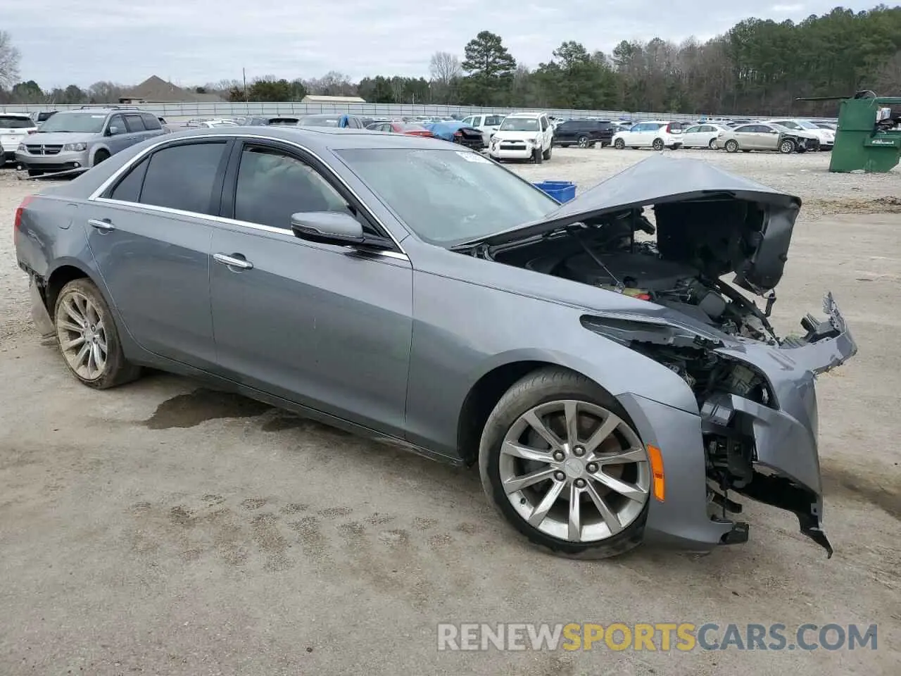 4 Photograph of a damaged car 1G6AR5SSXK0126846 CADILLAC CTS 2019