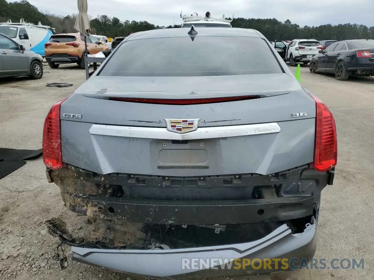 6 Photograph of a damaged car 1G6AR5SSXK0126846 CADILLAC CTS 2019