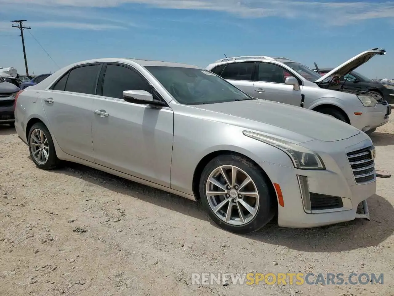 4 Photograph of a damaged car 1G6AR5SX7K0110826 CADILLAC CTS 2019