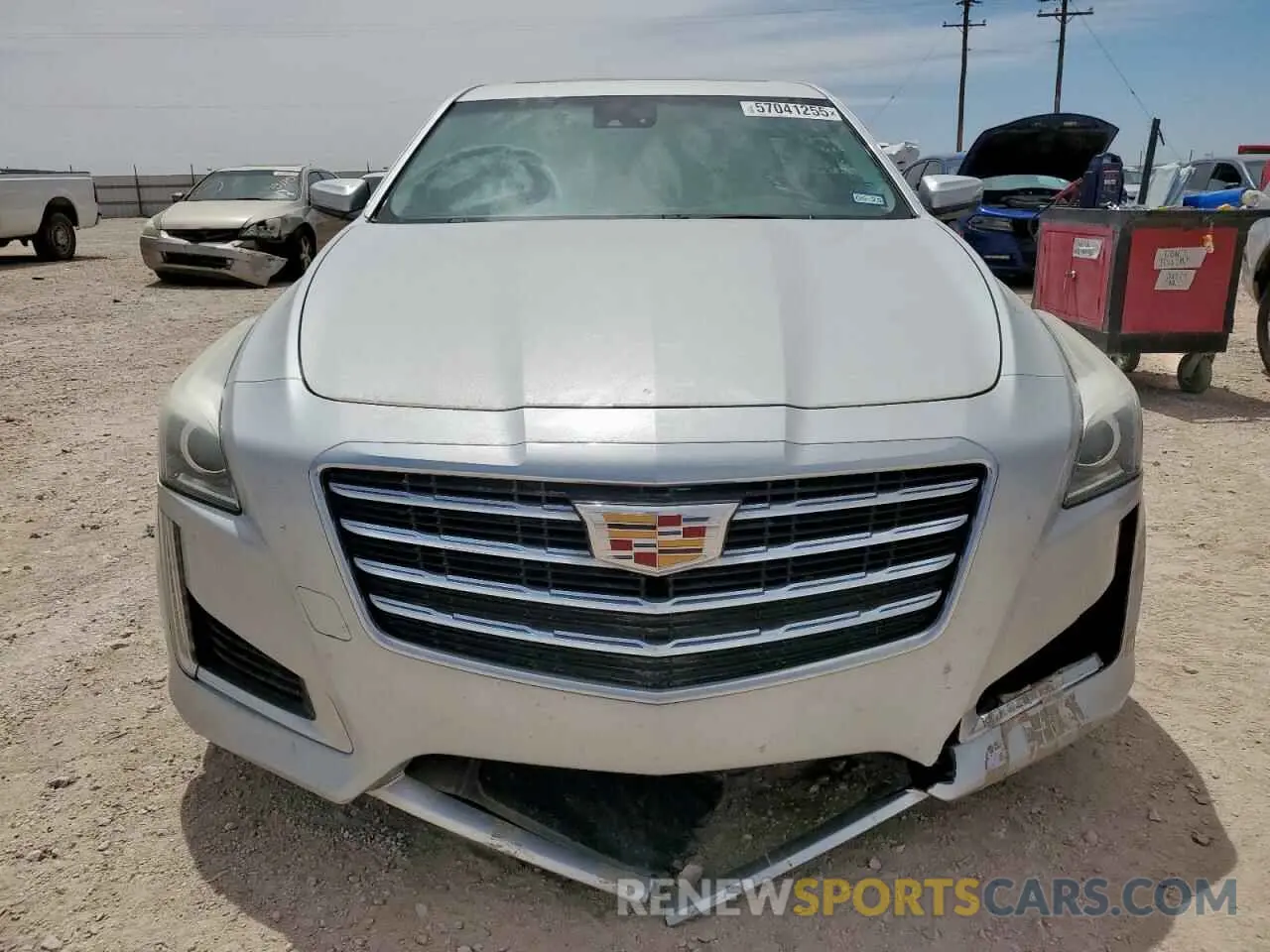 5 Photograph of a damaged car 1G6AR5SX7K0110826 CADILLAC CTS 2019