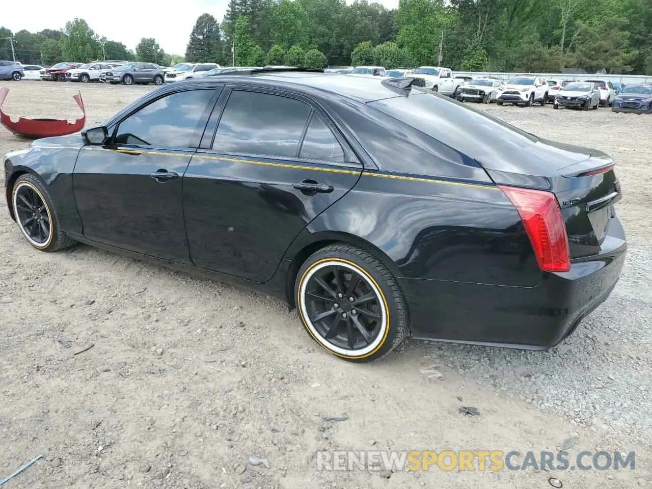 2 Photograph of a damaged car 1G6AR5SX9K0125005 CADILLAC CTS 2019